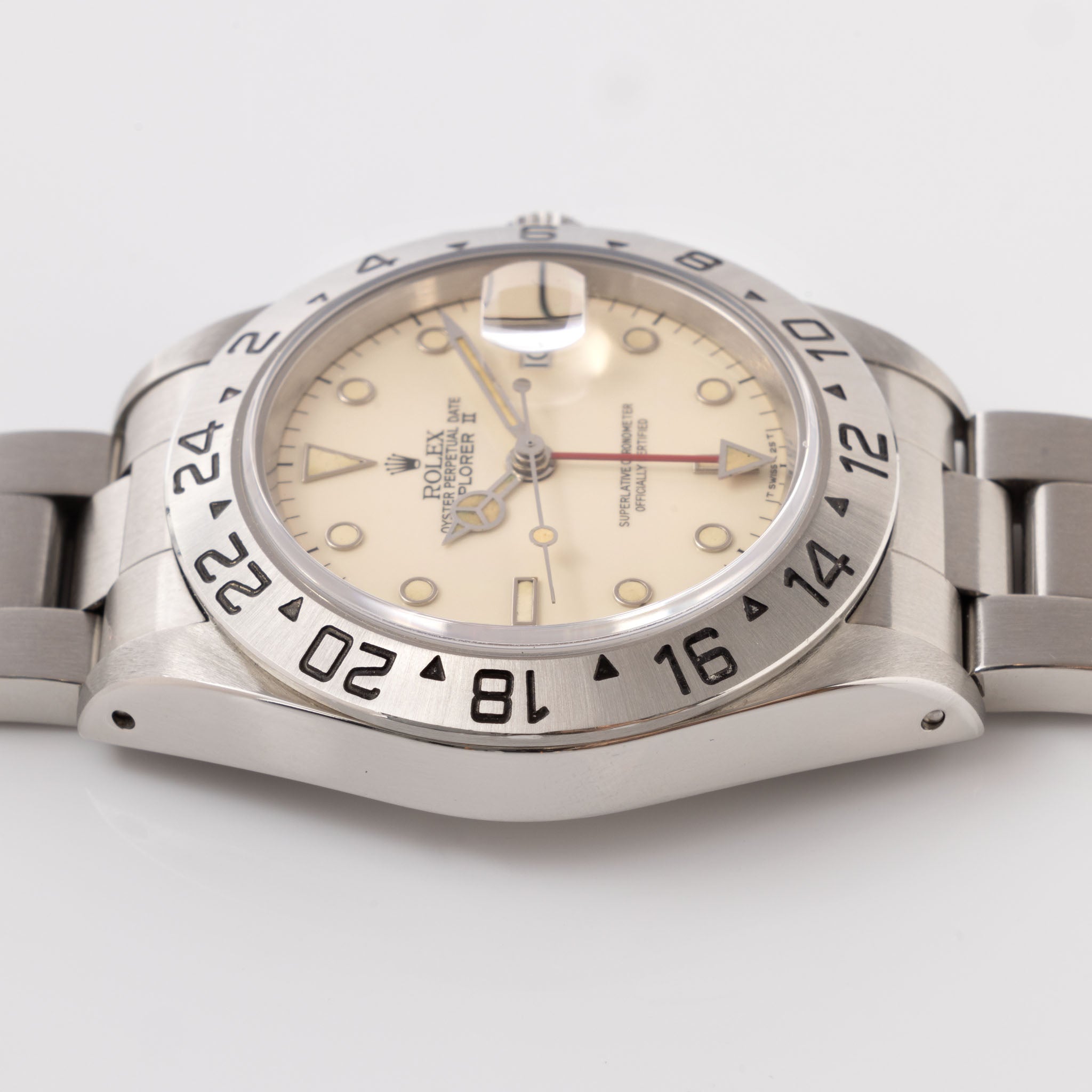 Rolex Explorer II 16550 “cream dial” with papers
