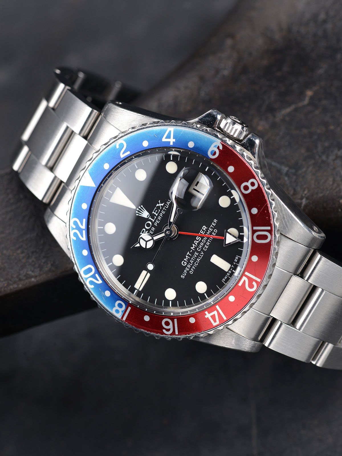 ROLEX 1675 GMT MAXI DIAL