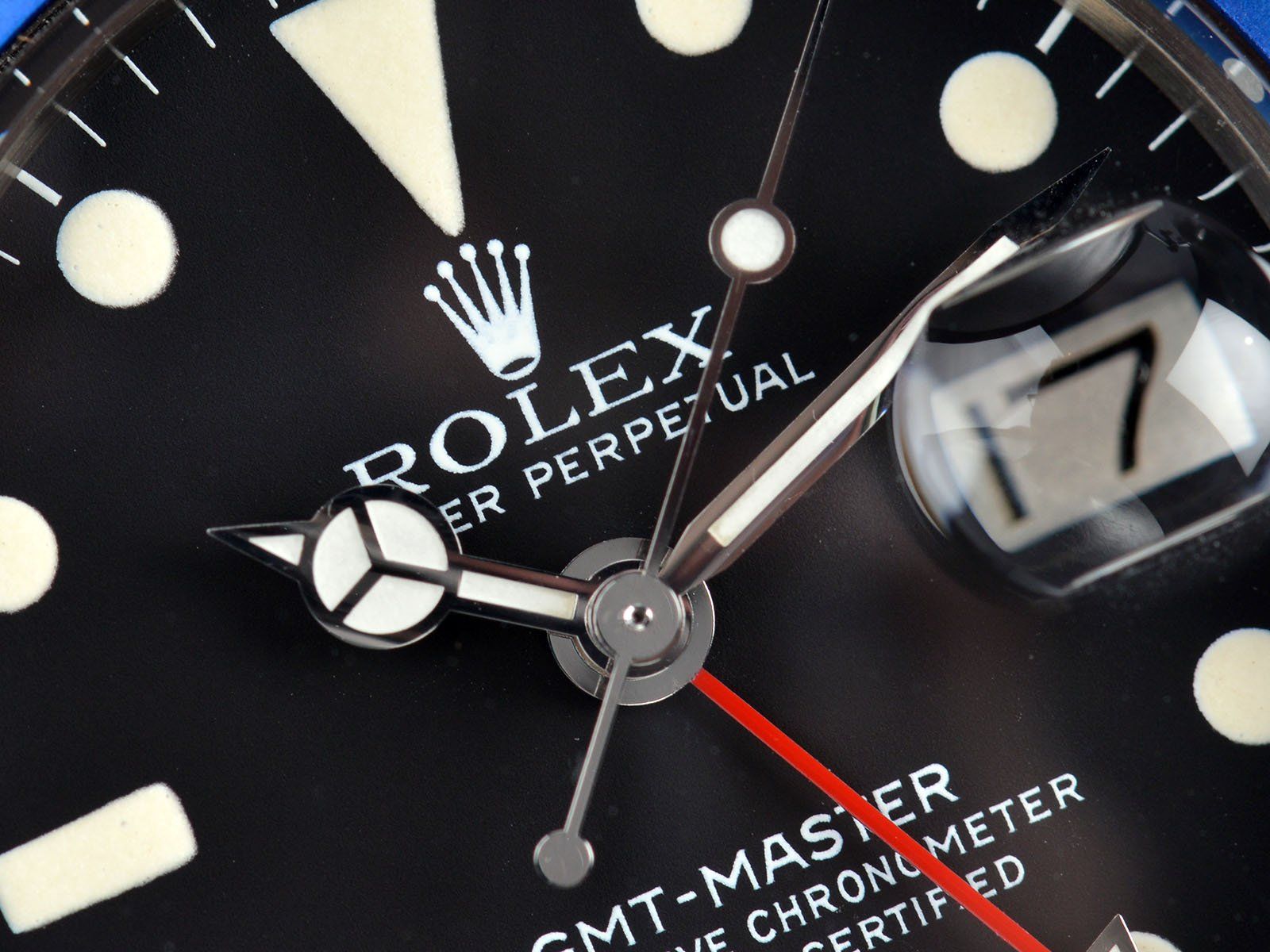 ROLEX 1675 GMT MAXI DIAL
