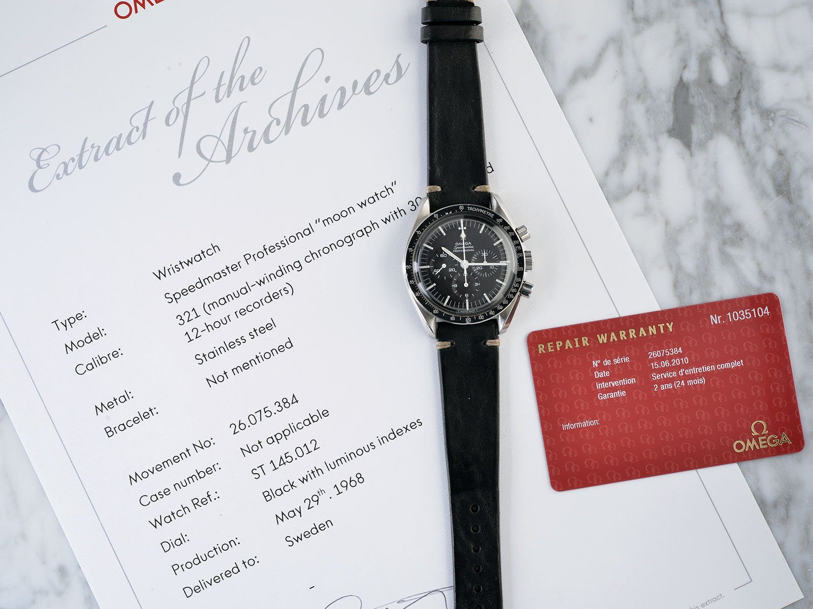 OMEGA SPEEDMASTER PRE MOON 145.012 CAL. 321