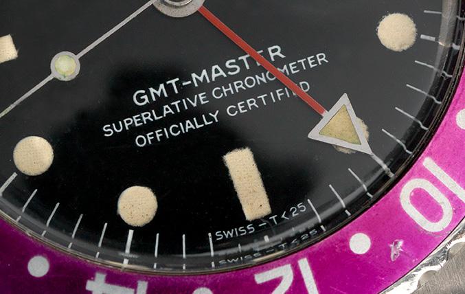 Rolex 1675 Mk1 –Long E Pink Lady GMT Master
