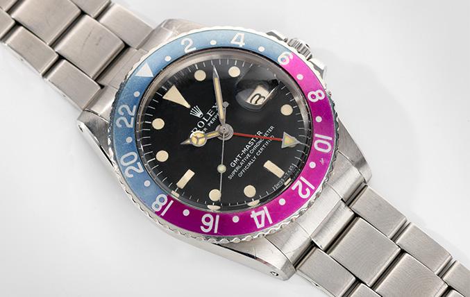 Rolex 1675 Mk1 –Long E Pink Lady GMT Master