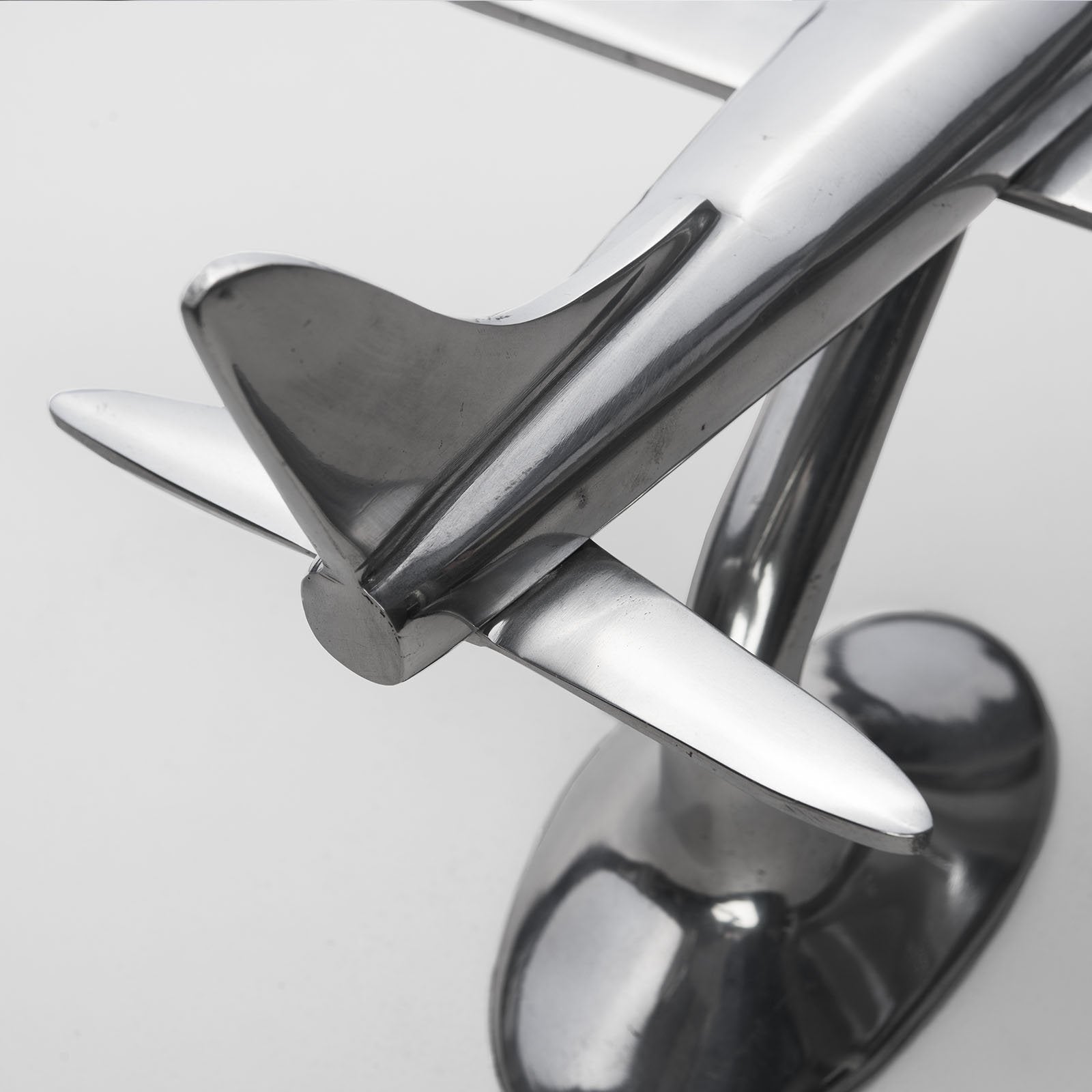 Vintage Aluminium Air Plane Model