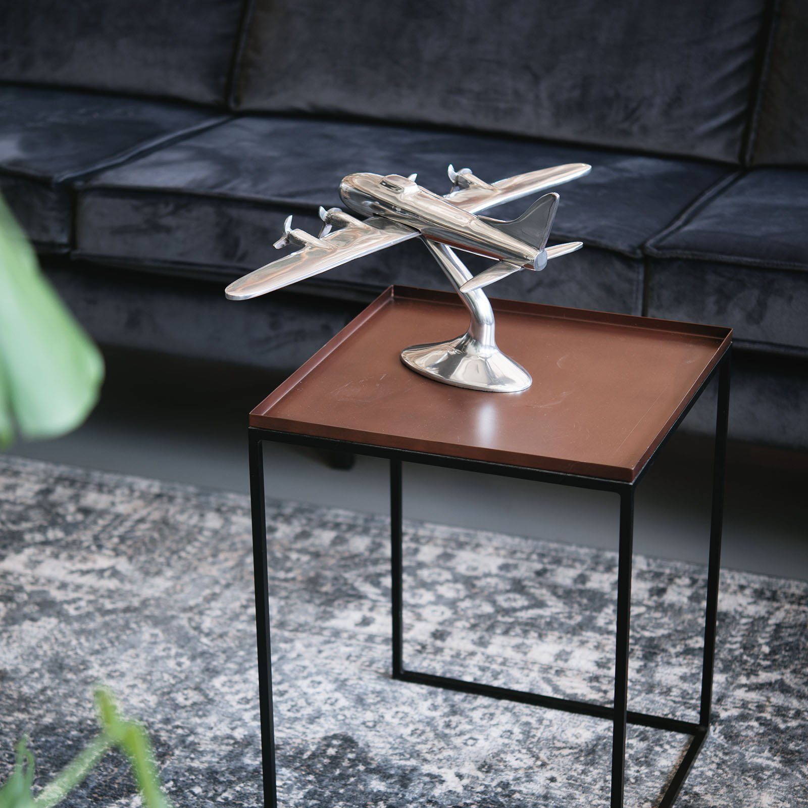 Vintage Aluminium Air Plane Model
