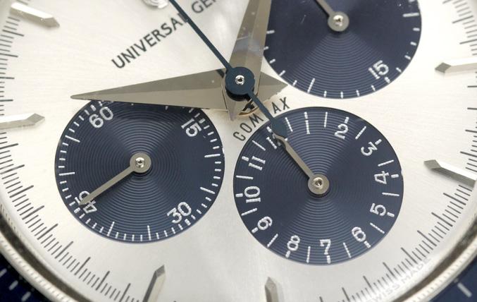 Universal Geneve Blue Compax Reference 884.495