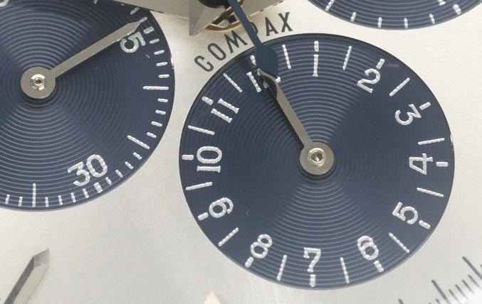 Universal Geneve Blue Compax Reference 884.495