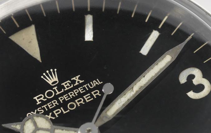 Rolex 1016 Explorer Gilt Dial 1966