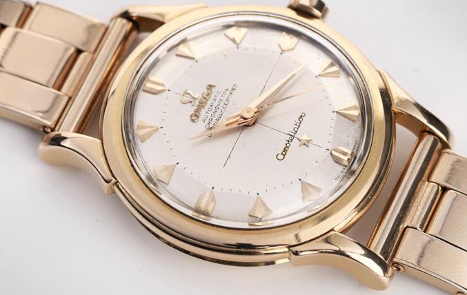 Omega Pink Gold Constellation ref. 2852 2853, 1958