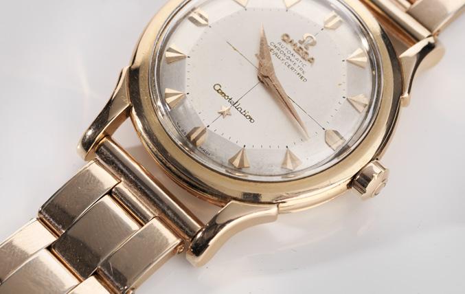 Omega Pink Gold Constellation ref. 2852 2853, 1958
