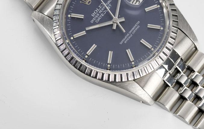 Rolex Datejust Blue Dial 16030