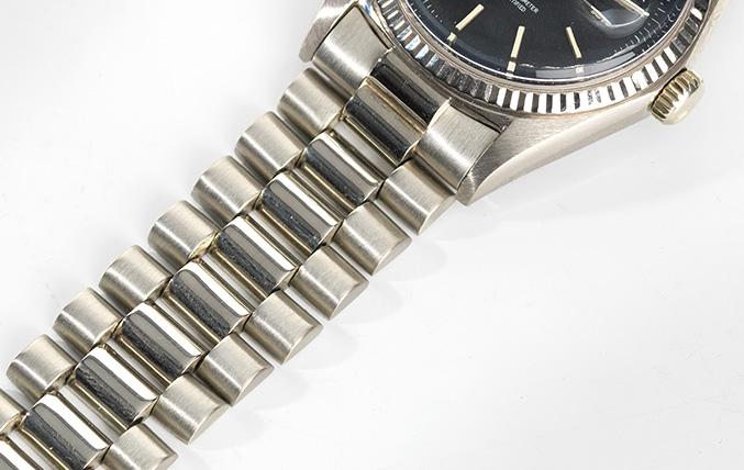 Rolex 1803 Day Date Black Marble Dial