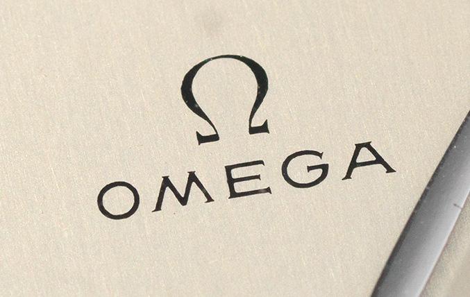 Omega Steel Oversize Watch Ref 2603-7 from 1950s Large Case 38mm