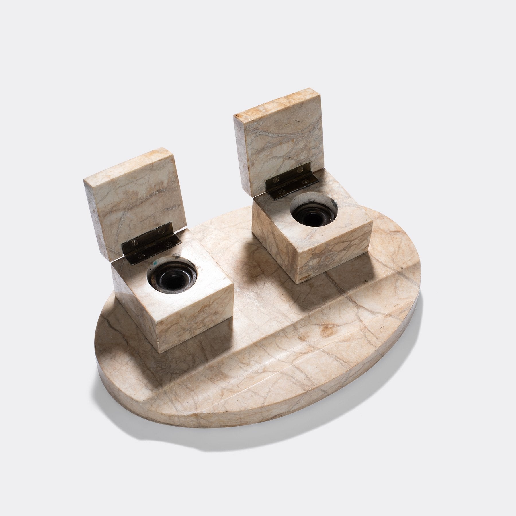 Vintage Marble Desk Set