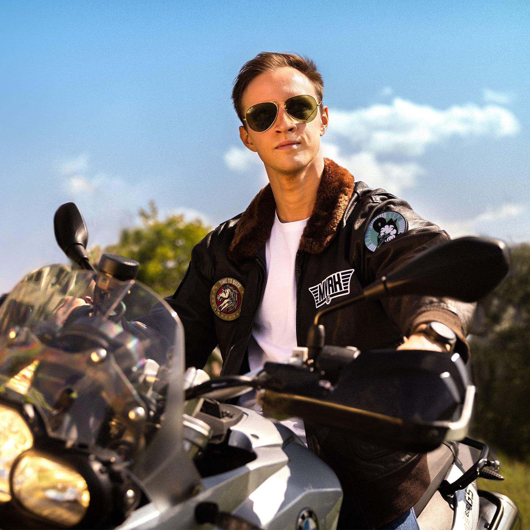 1 OF 1 CUSTOM VINTAGE MVRK G-1 LEATHER FLIGHT JACKET
