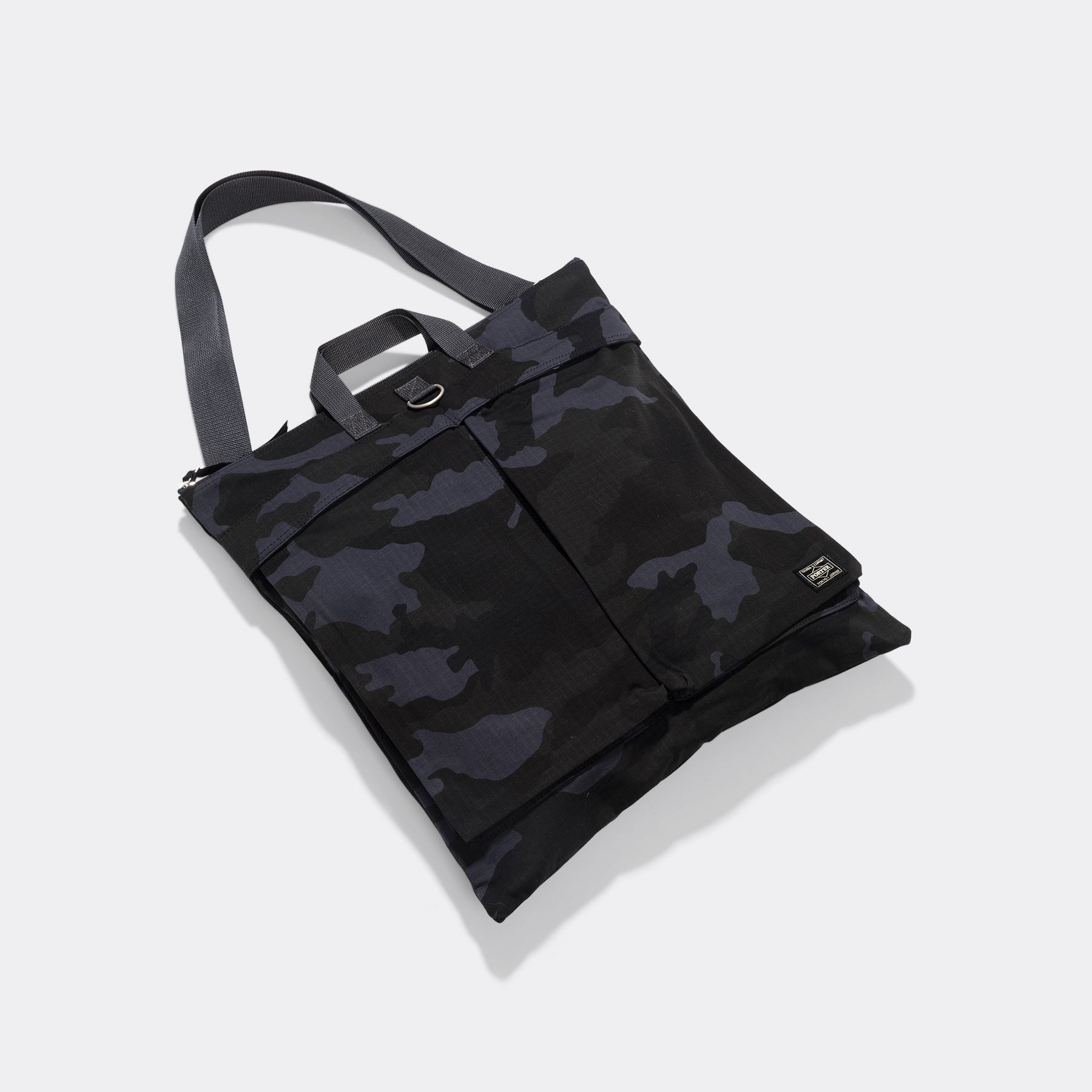 Porter Platoon Helmet Bag Woodland Navy