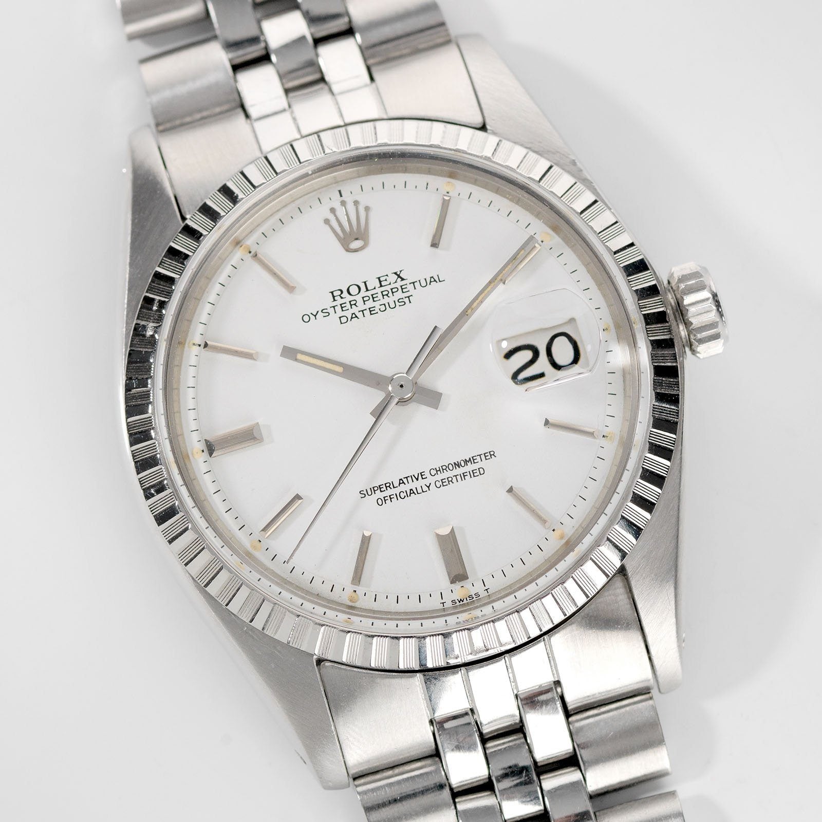 Rolex Datejust Polar White Dial 1603