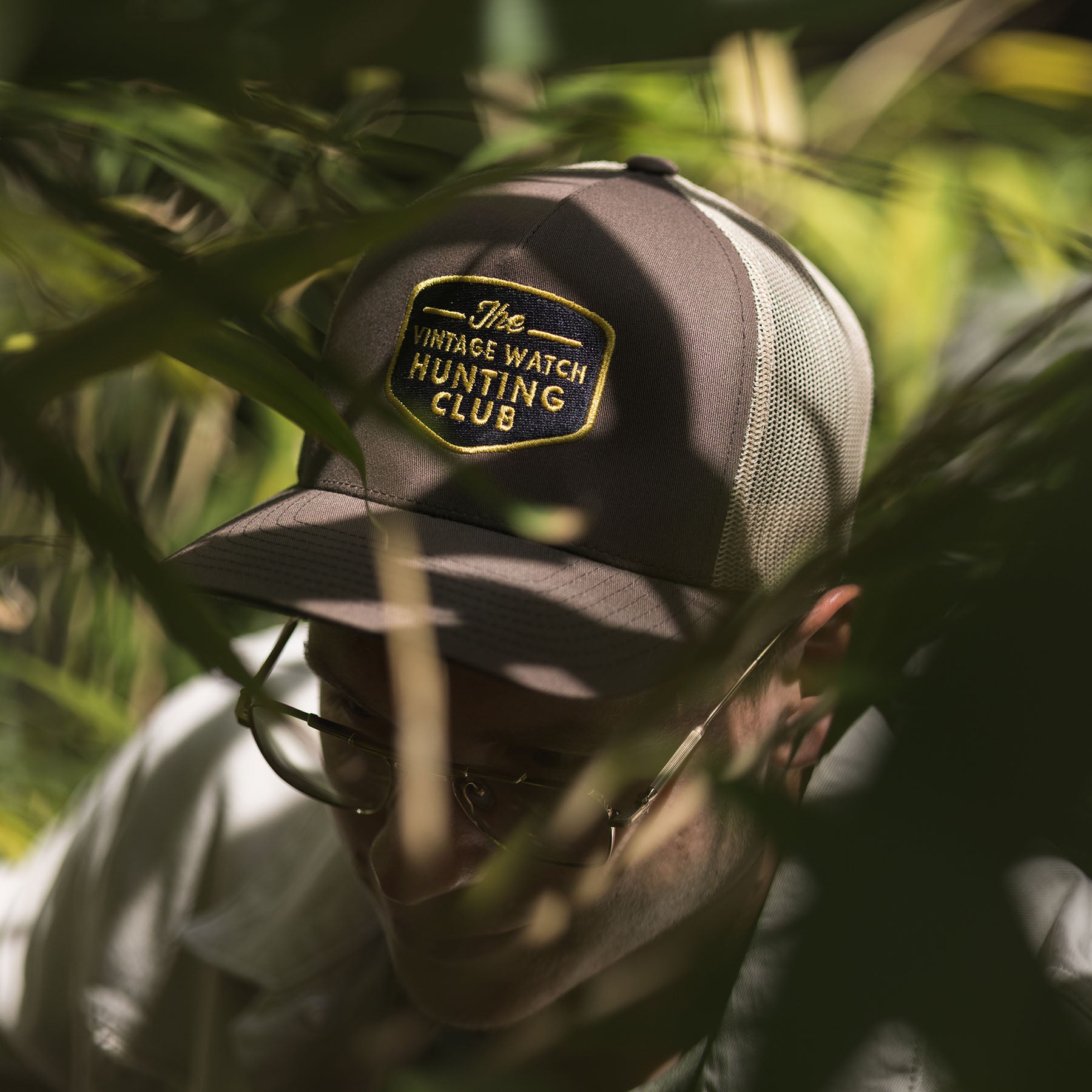 The Vintage Watch Hunting Club Brown Ballcap
