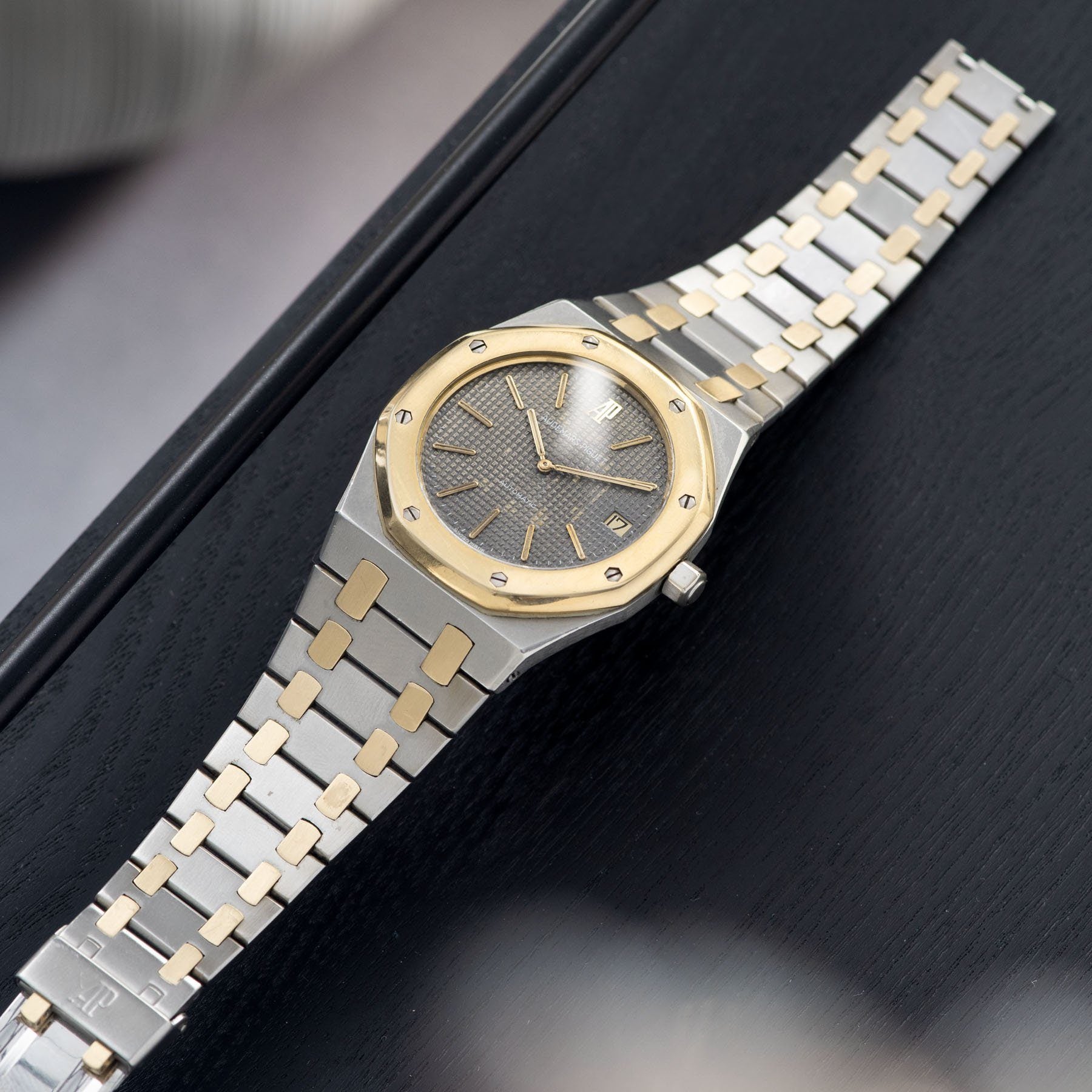 Audemars Piguet Jumbo Royal Oak Steel and Gold ref.5402SA