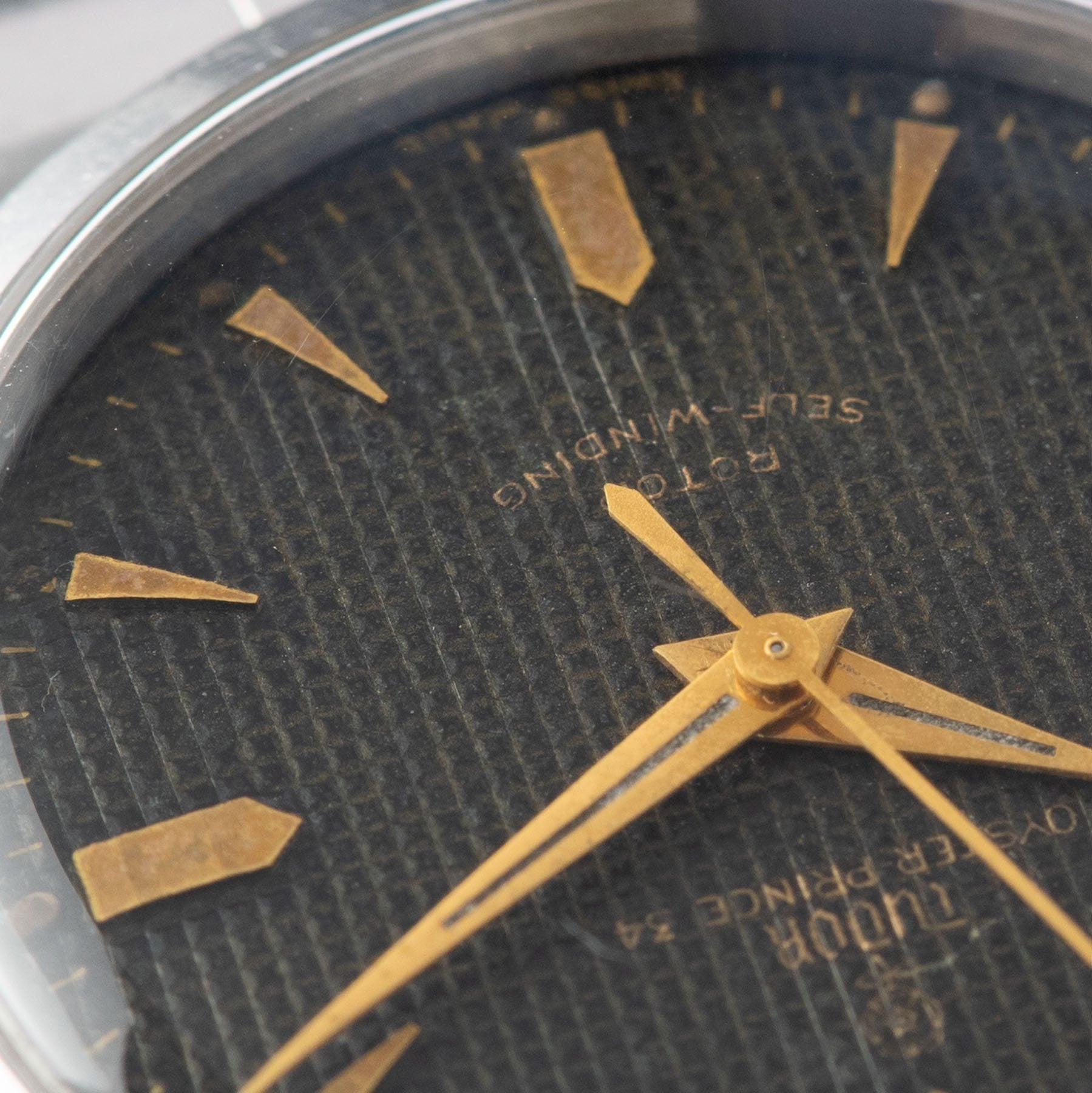 Tudor Prince Rare Waffle Dial Reference 7909
