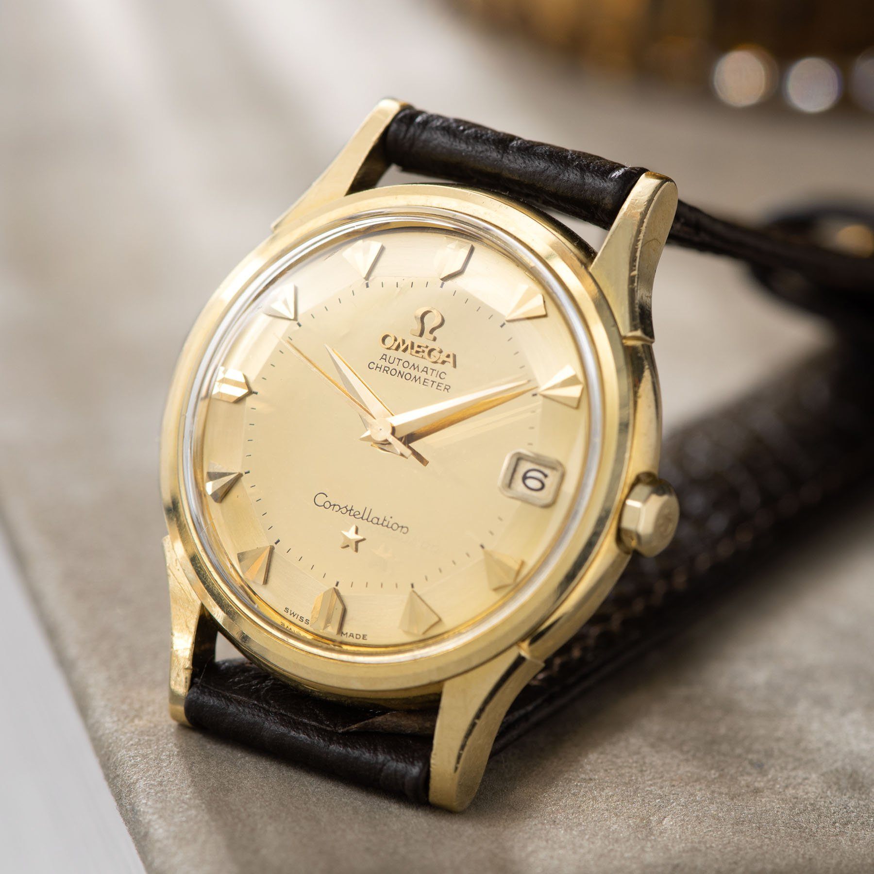 Omega Constellation 35mm 18ct Yellow Gold Case