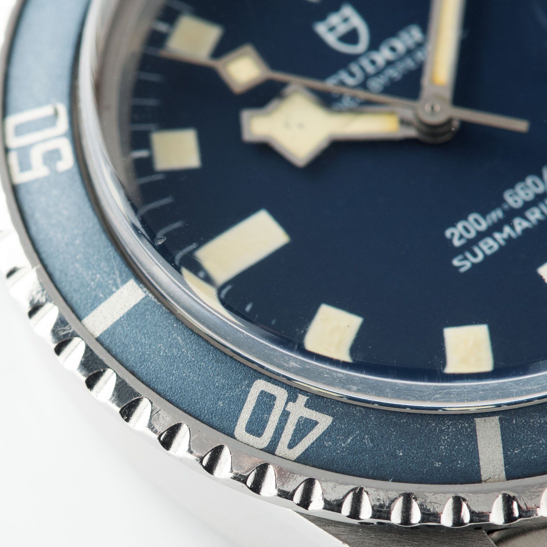 Tudor Submariner Date Blue Snowflake 9411/0 Faded blue insert