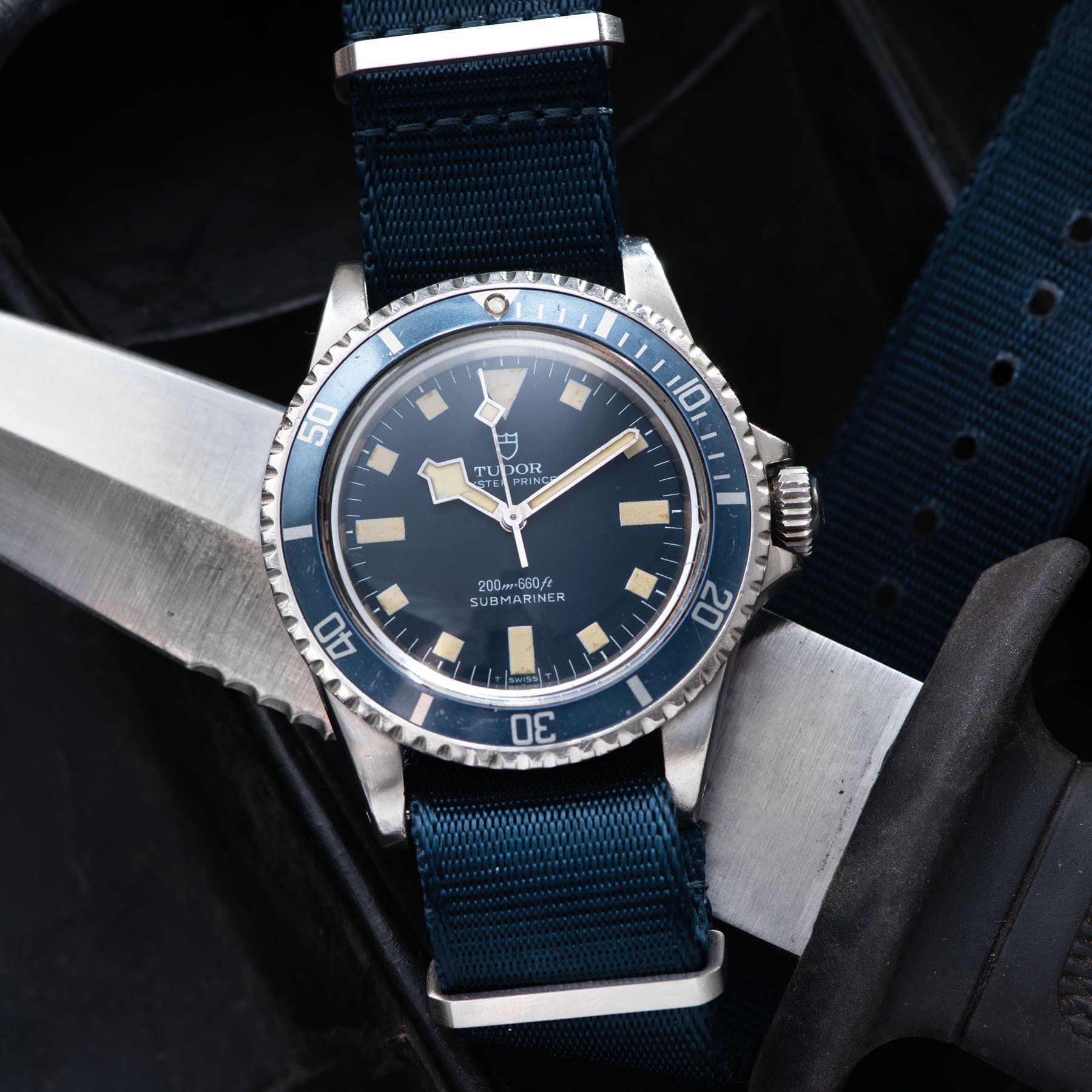 Tudor Marine Nationale MN78 Submariner 9401 with Provenance/Ledgers