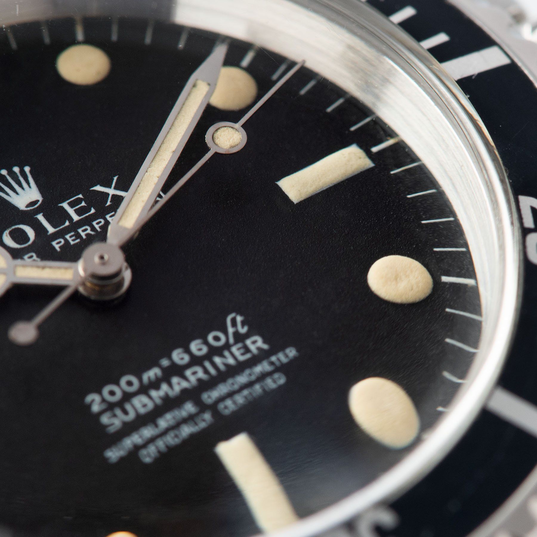 Rolex Submariner 5512 Meters-First Matte Dial with zinc sulfide hour markers