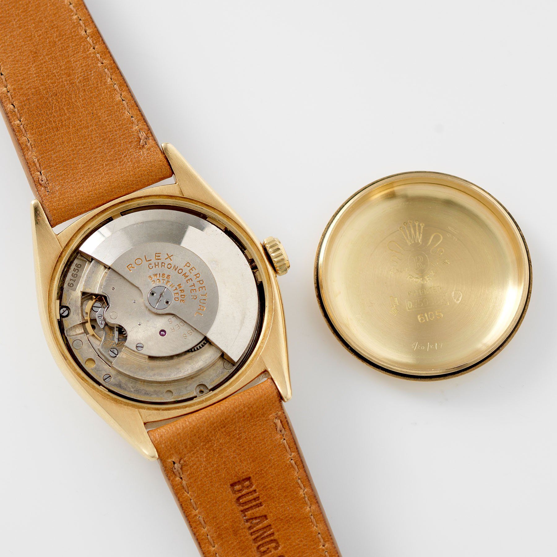 Rolex Oyster Perpetual Yellow Gold Reference 6105
