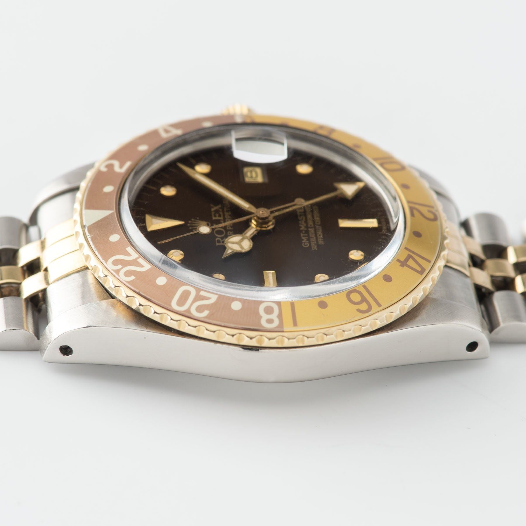 Rolex 16753 Nipple Dial GMT Master Brown Dial
