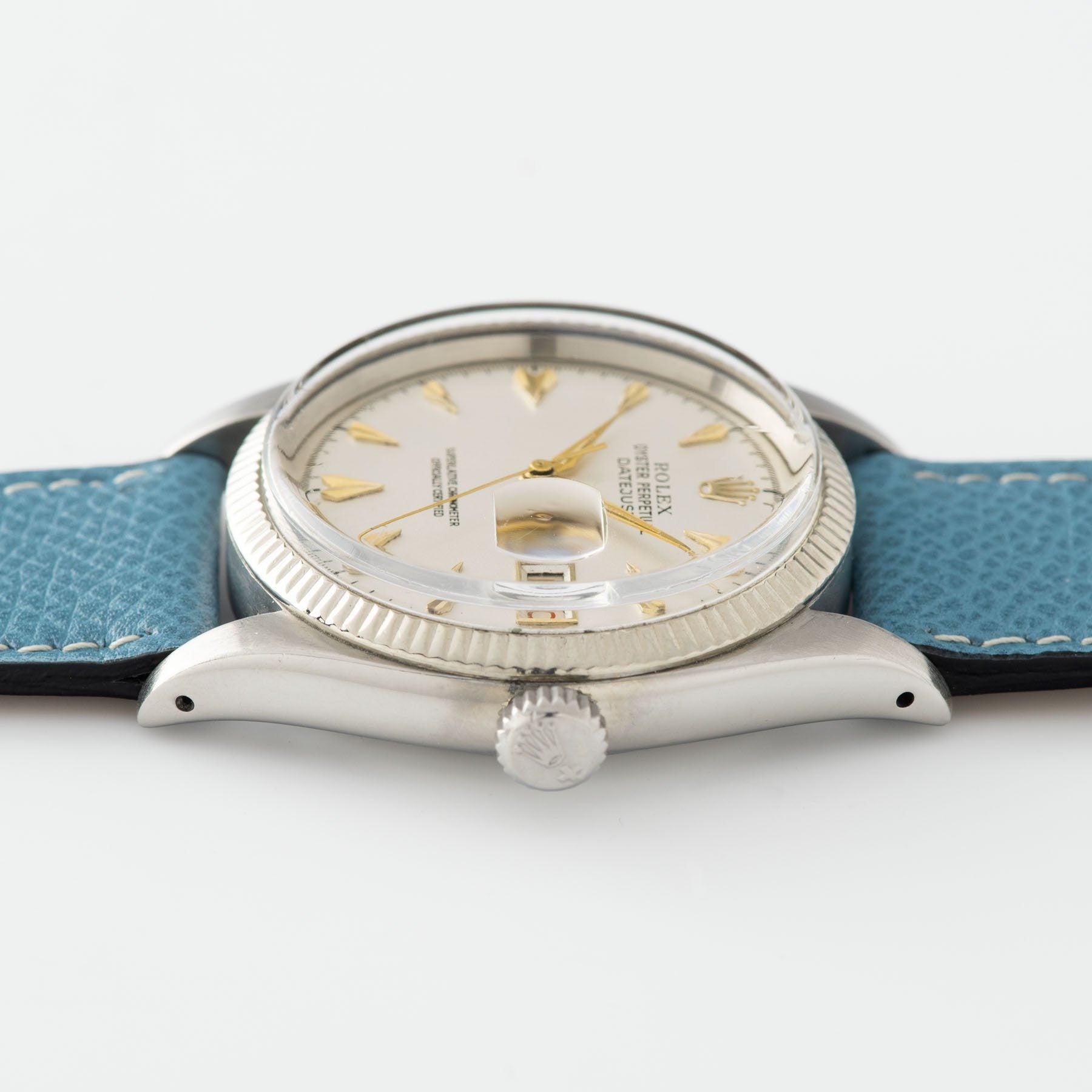 Rolex Datejust Ovettone Steel Reference 6605