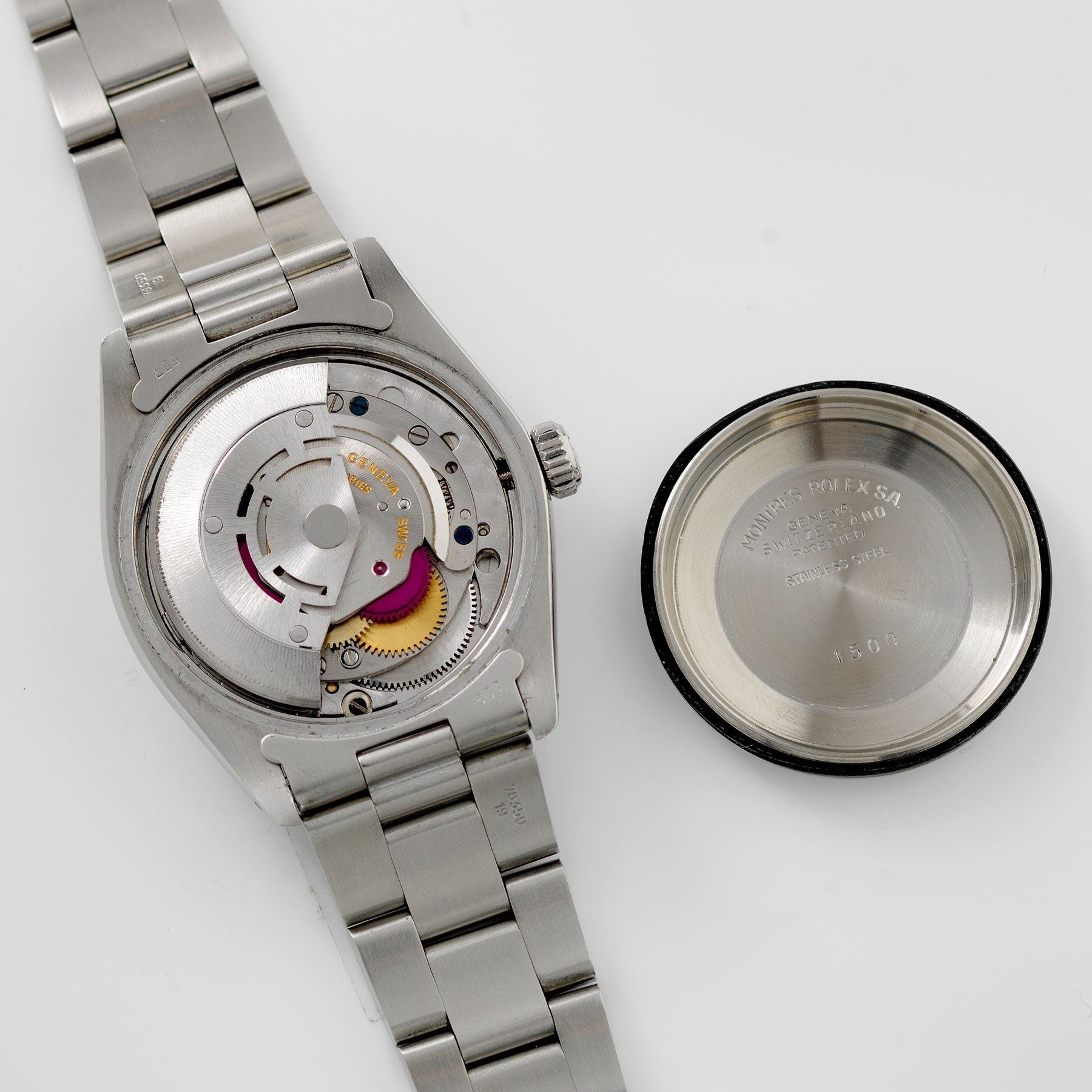 Rolex Air King Date Ref 5700 Blue Dial