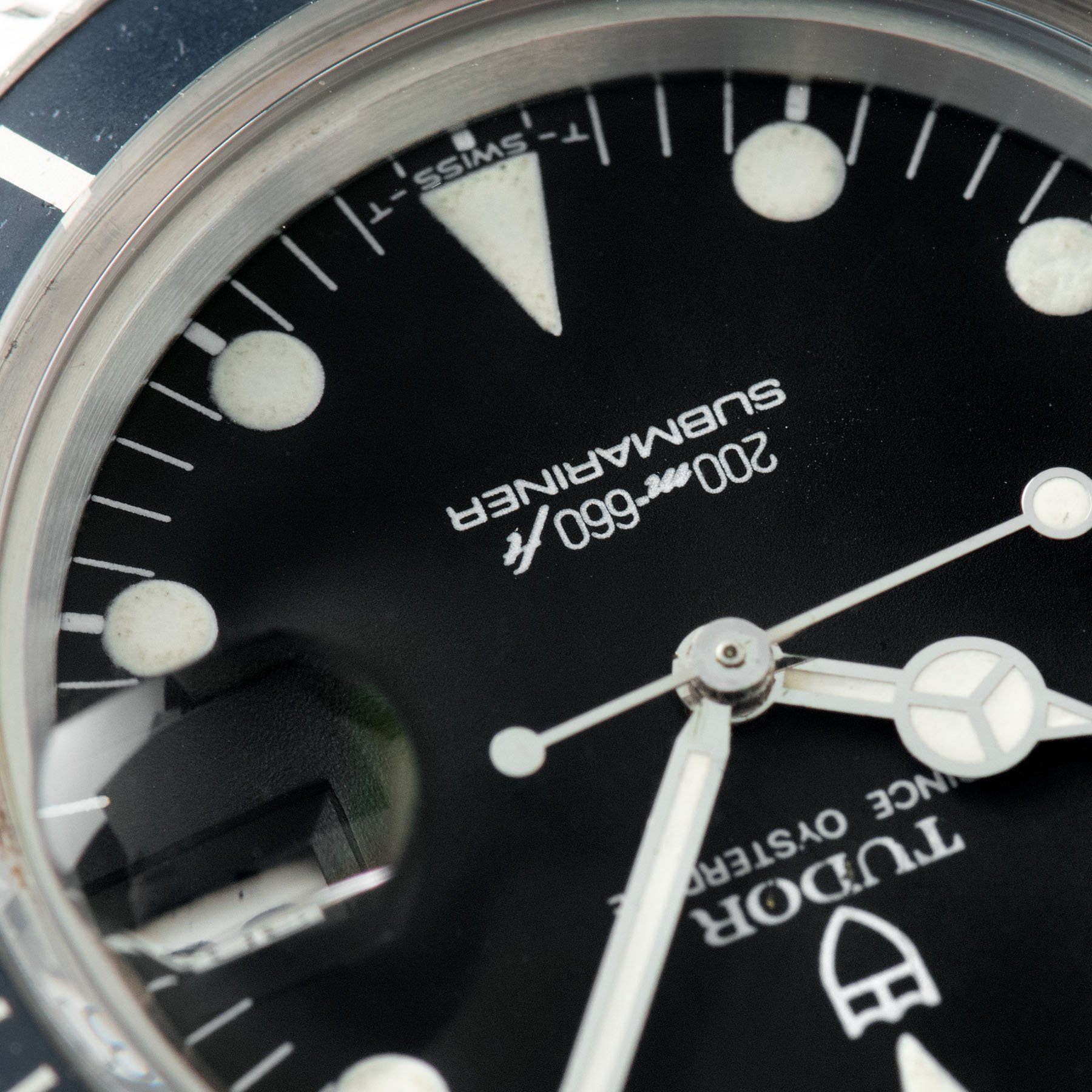 Tudor Submariner Date Black Dial Reference 79090