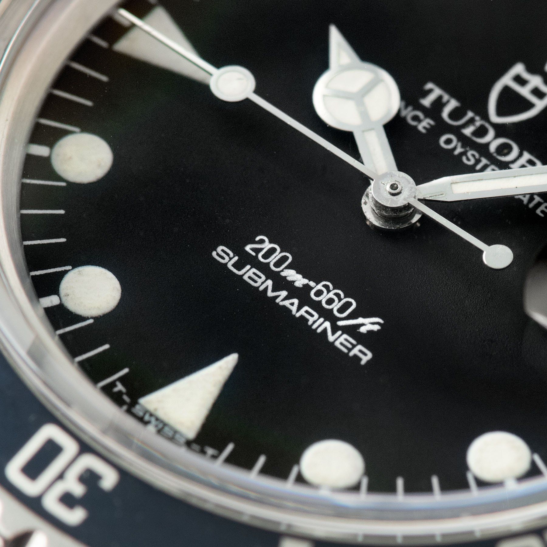 Tudor Submariner Date Black Dial Reference 79090