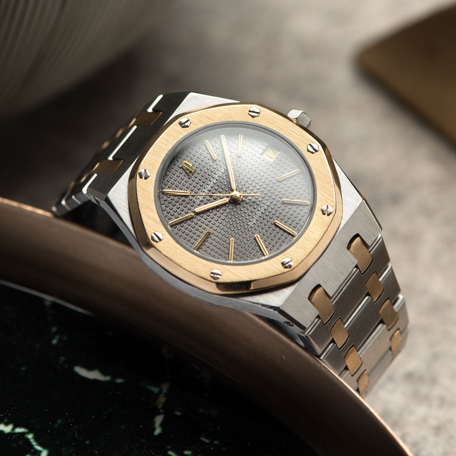 Audemars Piguet Royal Oak Steel and Gold 4100
