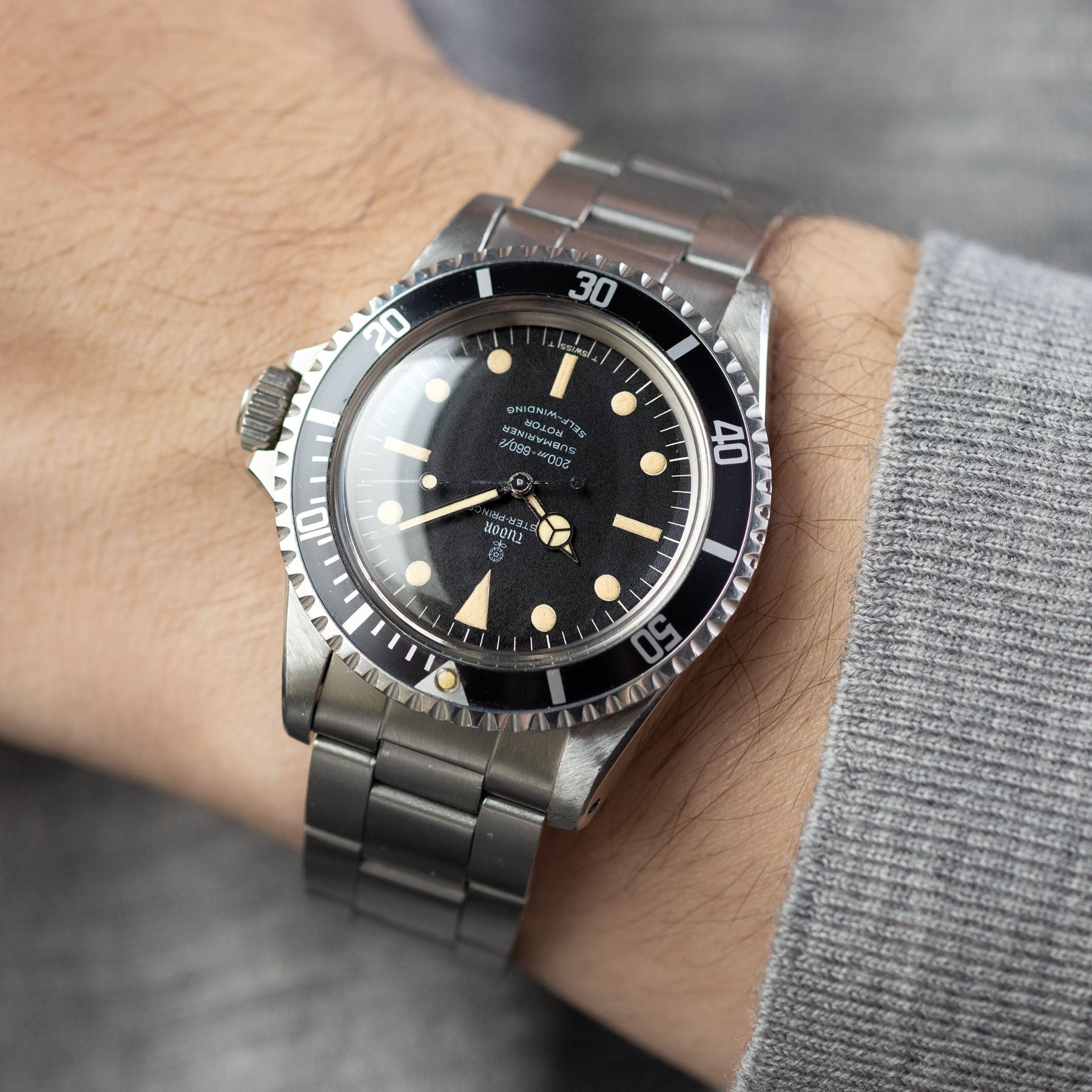 Tudor Submariner 7928 Matte Dial