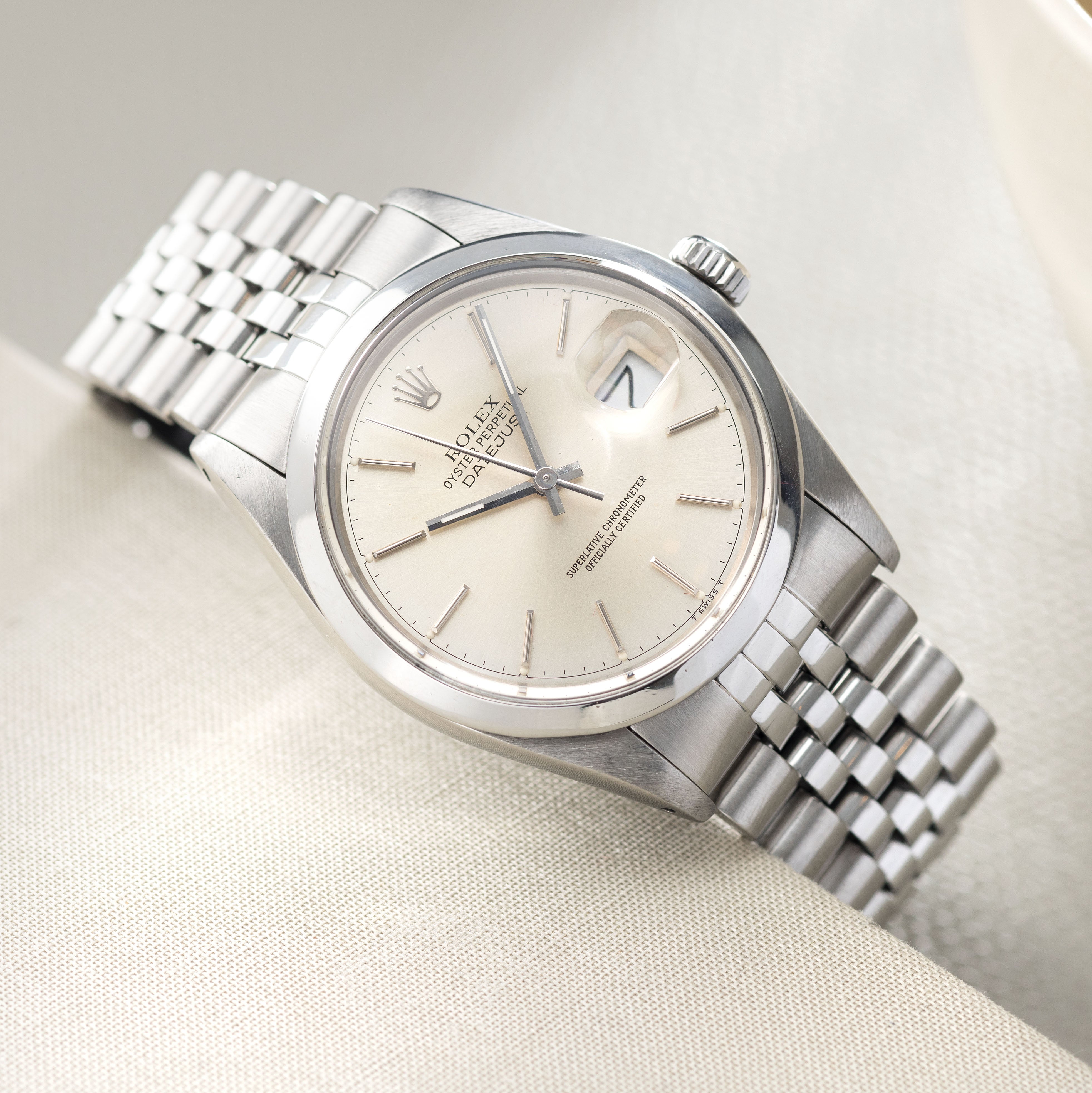 Rolex Datejust 16000 Rare Silver Dial