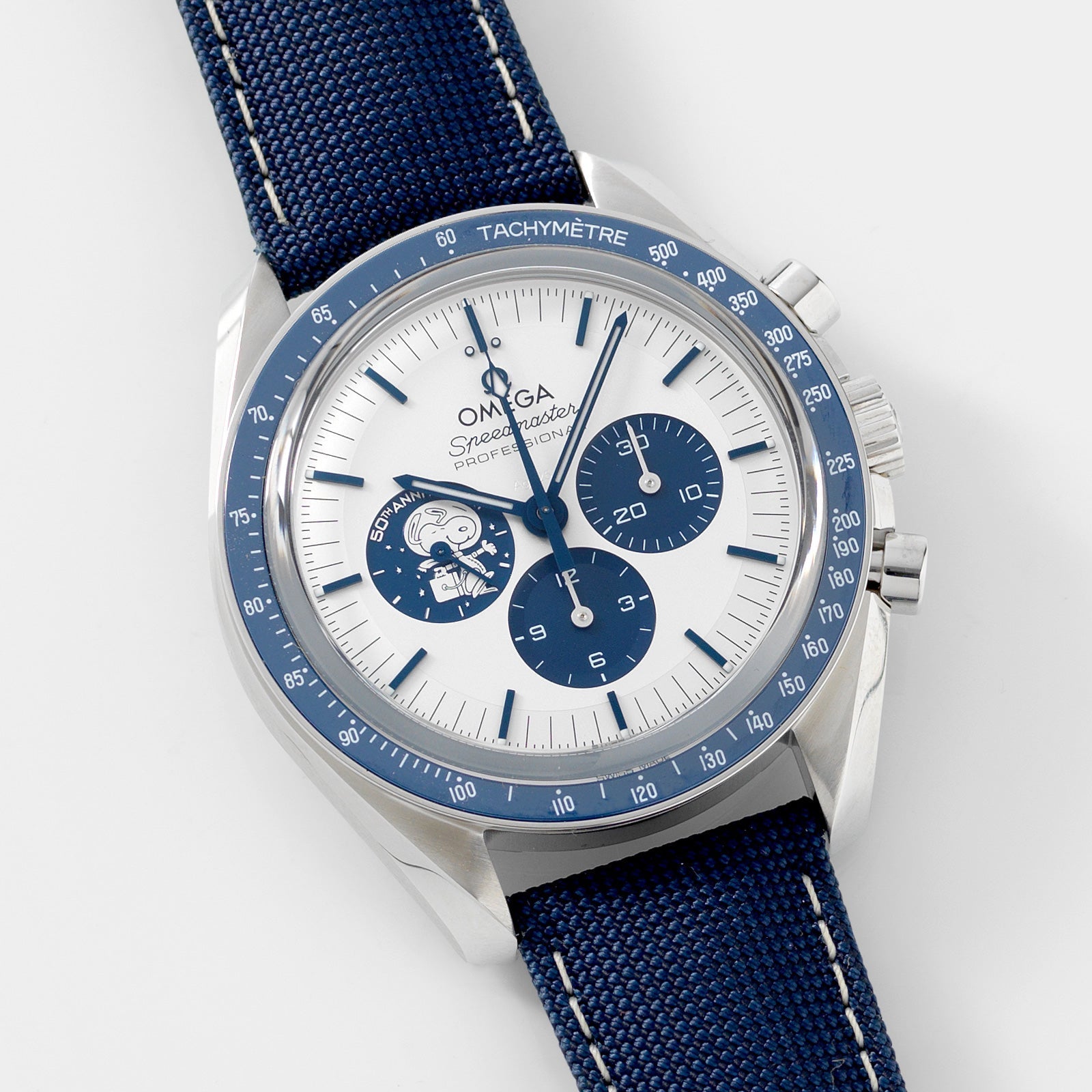 Omega Speedmaster Silver Snoopy 50th Anniversary Full Set