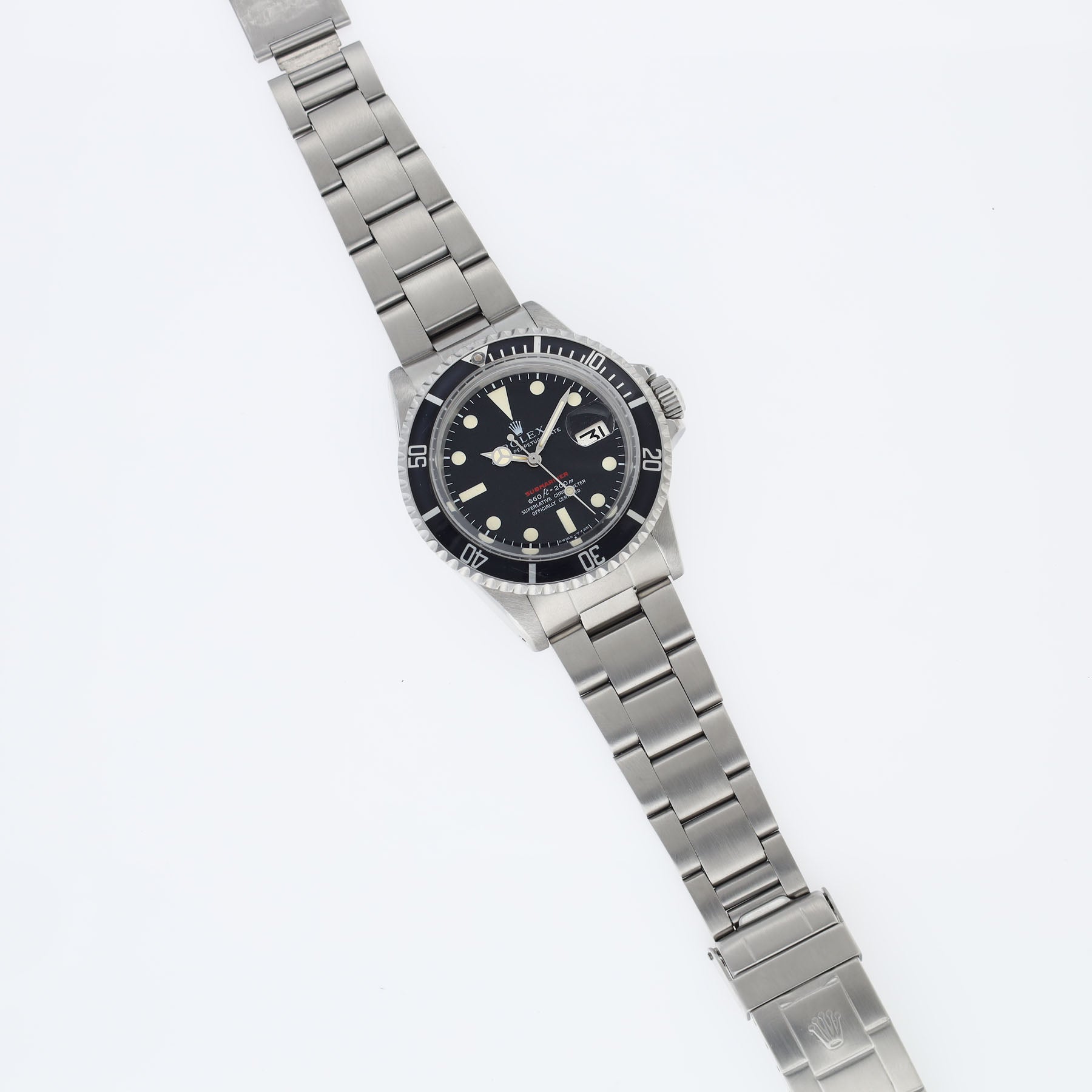Rolex Submariner Date 1680 Mk4 Red Sub Dial