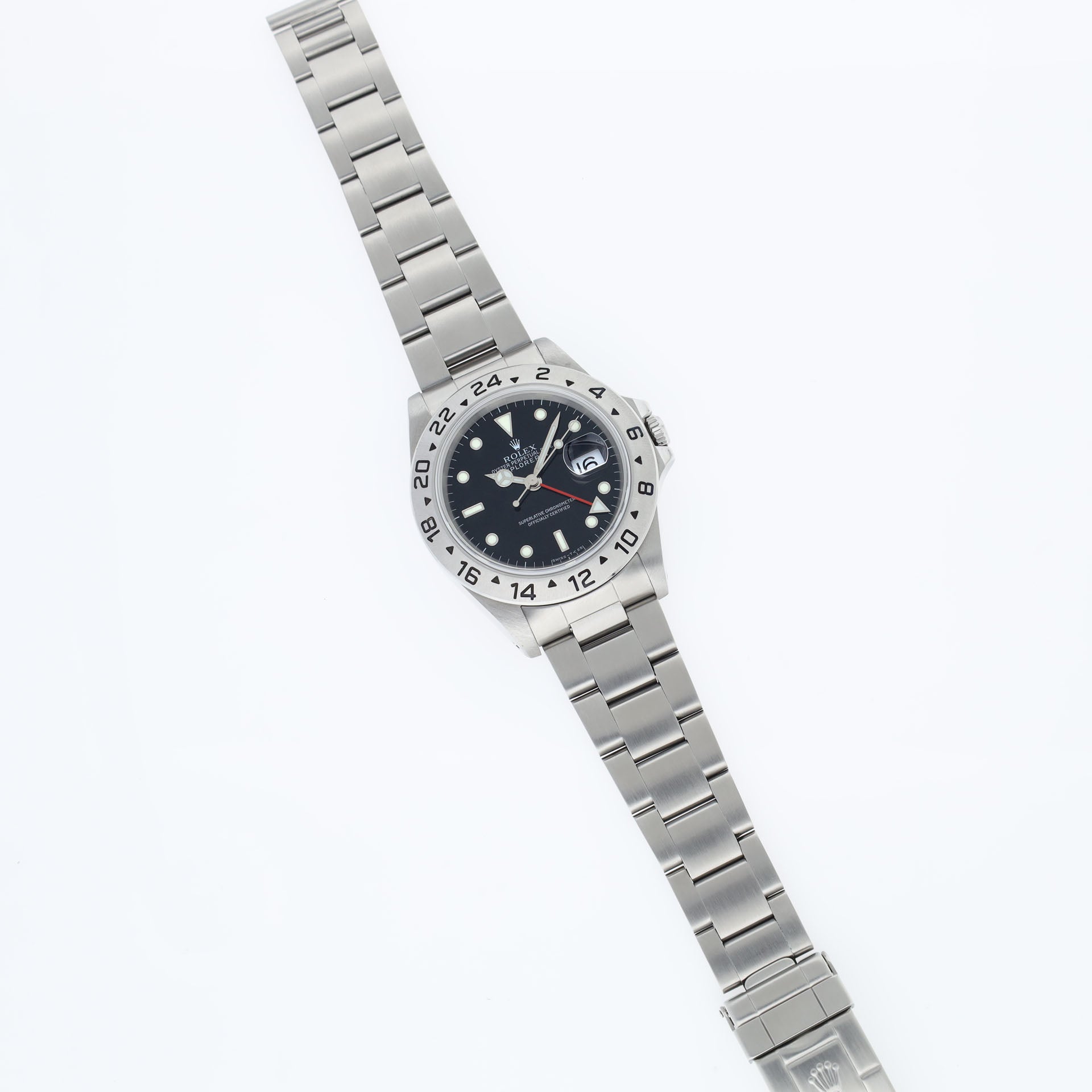 Rolex Explorer 2 16570 Black Tritium Dial