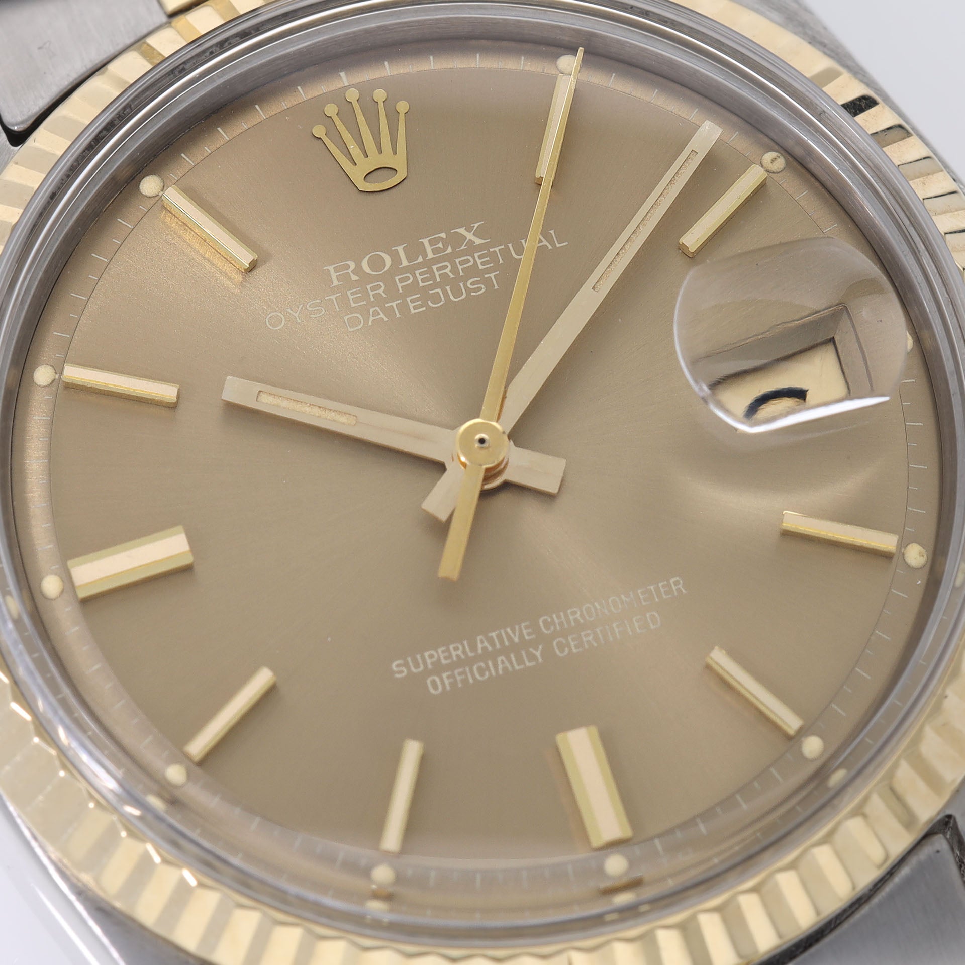 Rolex Datejust 1601/3 Steel and Gold Bronze Sigma Dial