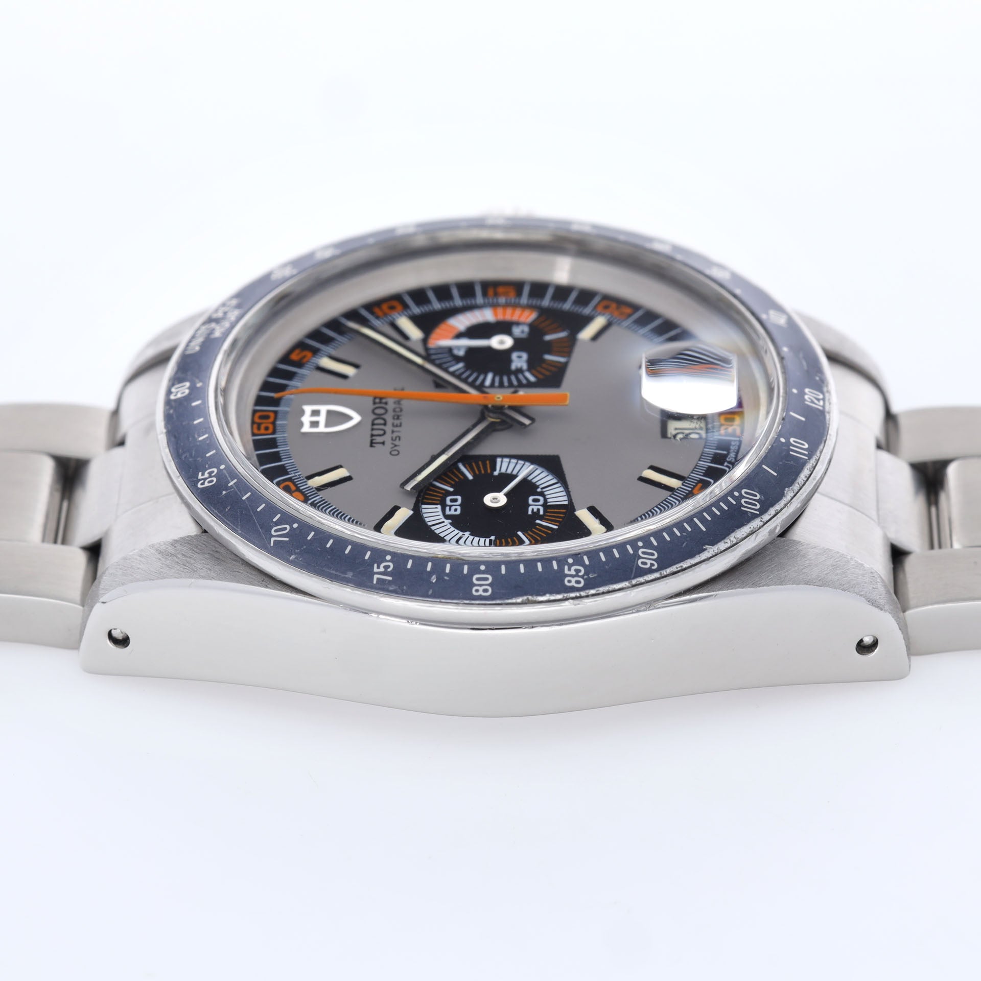 Tudor Oysterdate Chronograph 7149 Monte Carlo Grey Dial