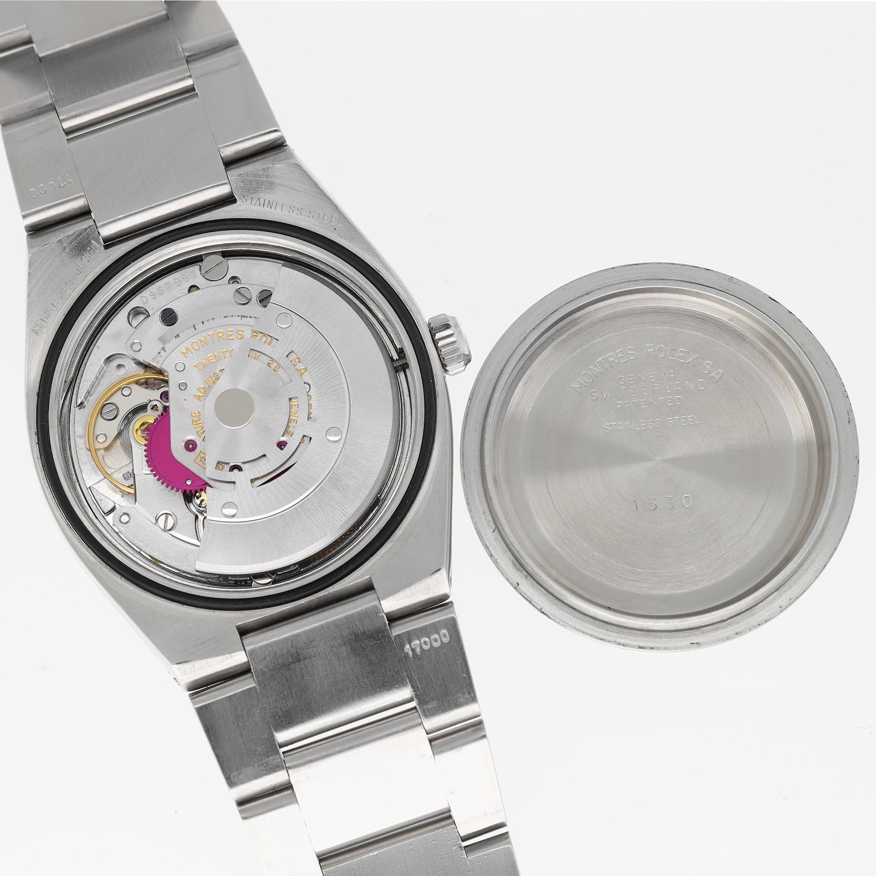 Rolex Date Ref 1530 Silver Dial