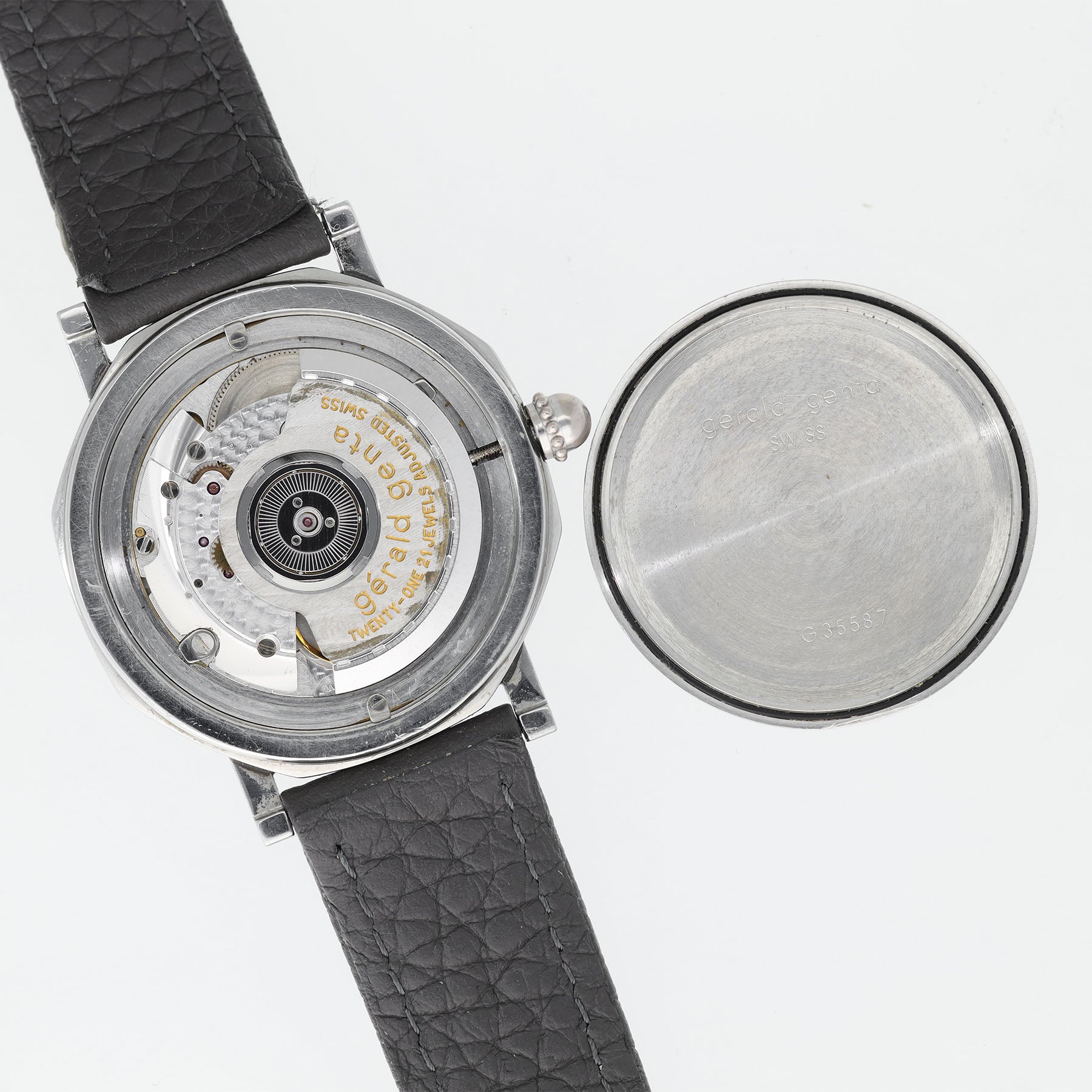 Gerald Genta Octo Black dial ref. g35587