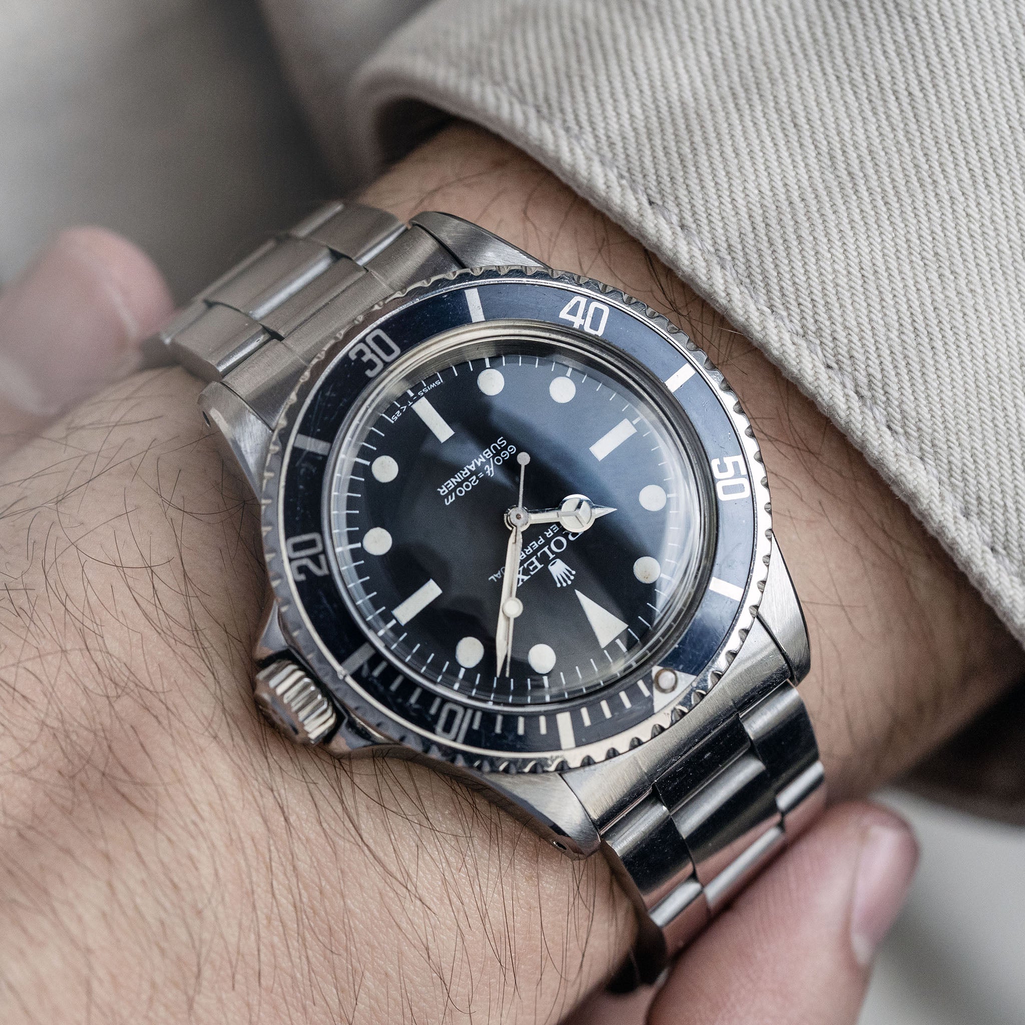 Rolex Submariner 5513 Pre-Comex dialRolex Submariner 5513 Pre-Comex dial