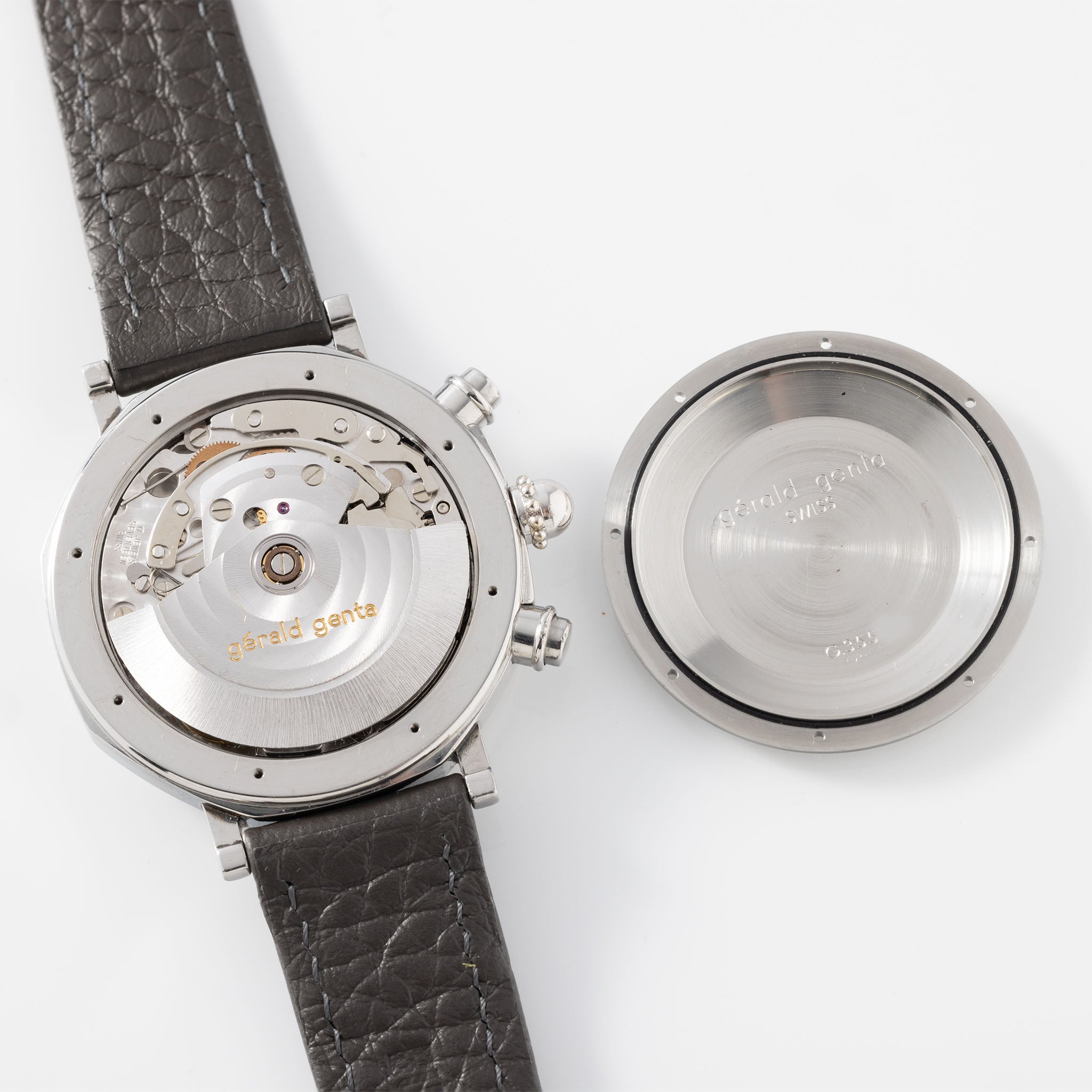 Gerald Genta Octo Weisses Zifferblatt Referenz G35507