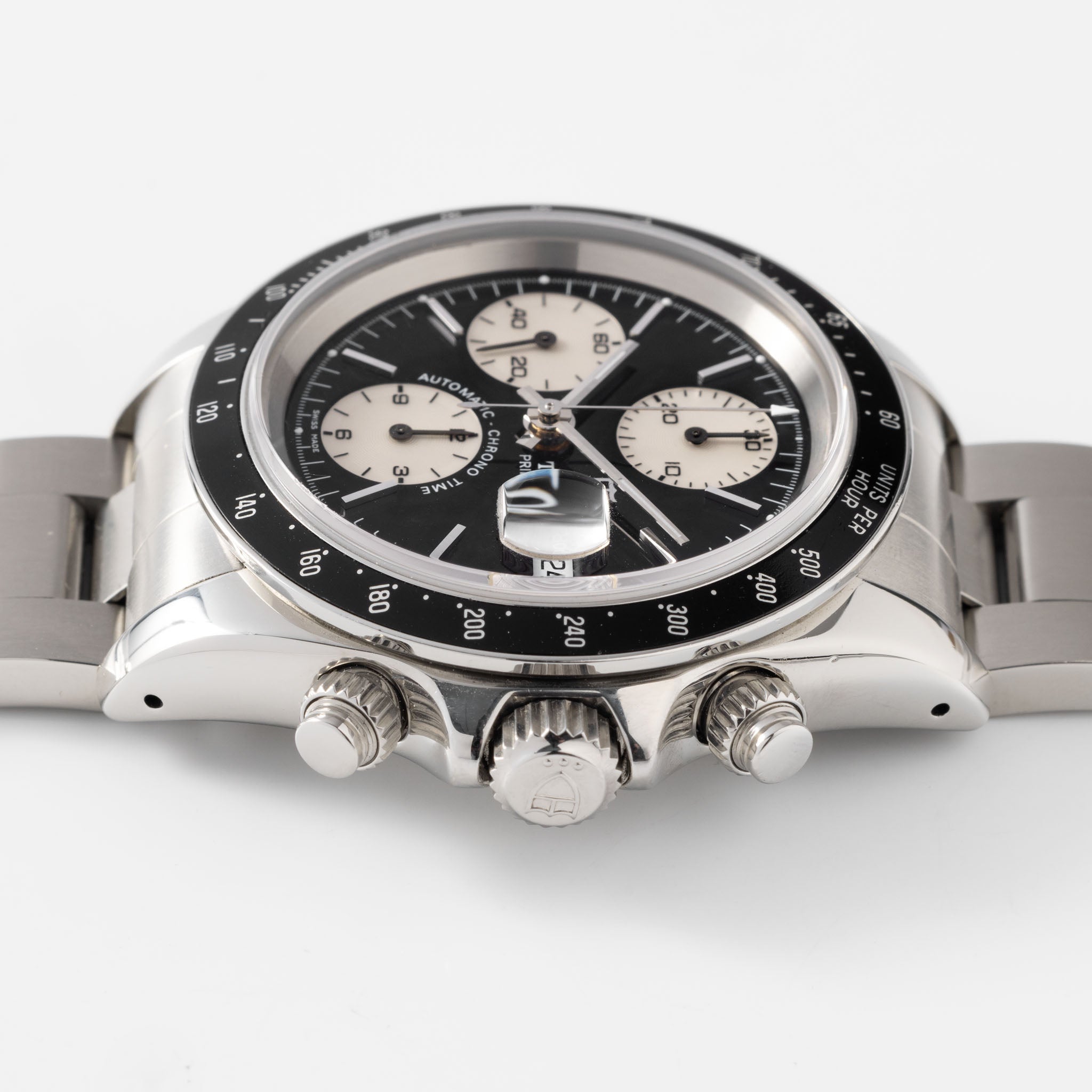 Tudor Prince Date Chronograph Black Dial 78260