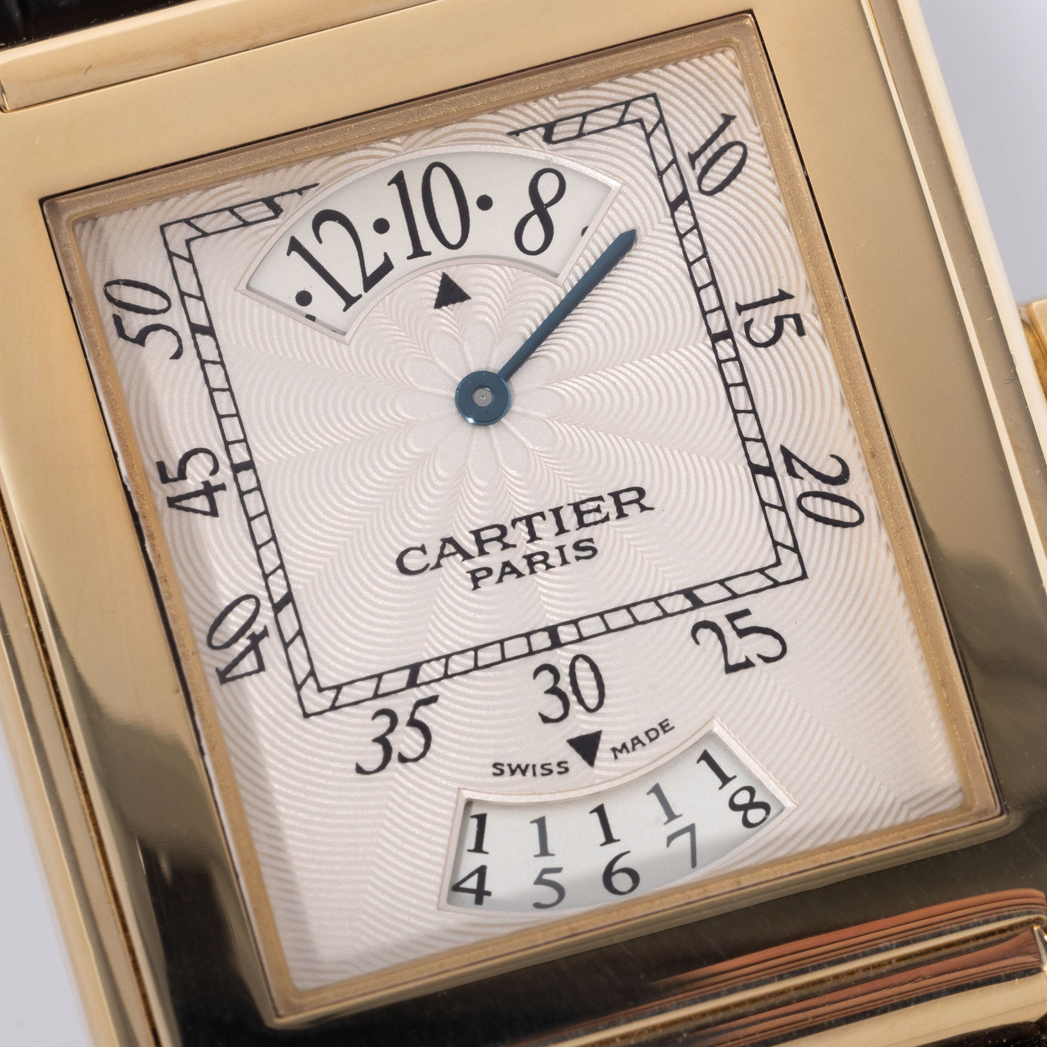 Cartier Tank à Vis "Wandering Hours" CPCP ref 2553