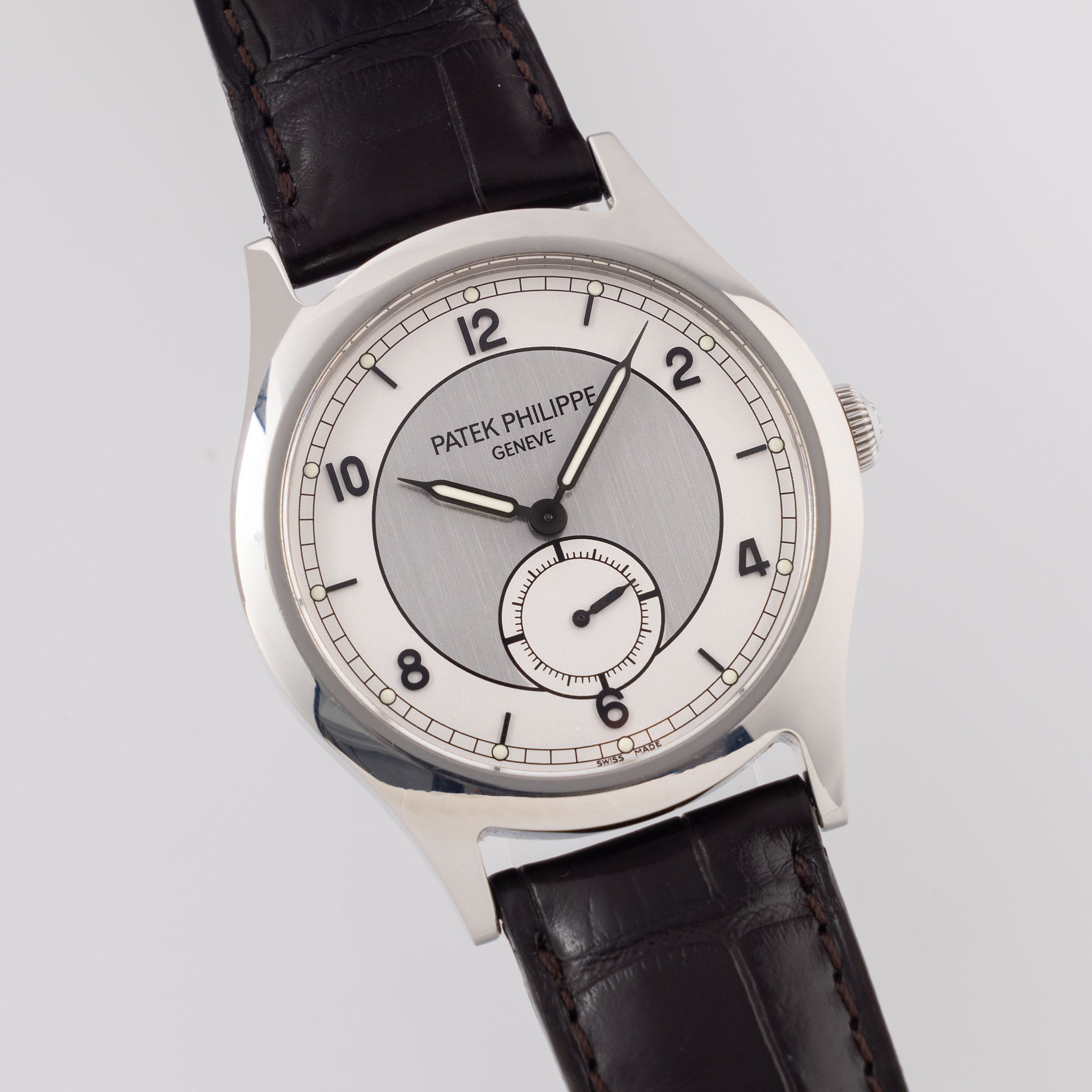 Patek Philippe Calatrava Geneva Boutique Limited Edition Steel Ref 5565