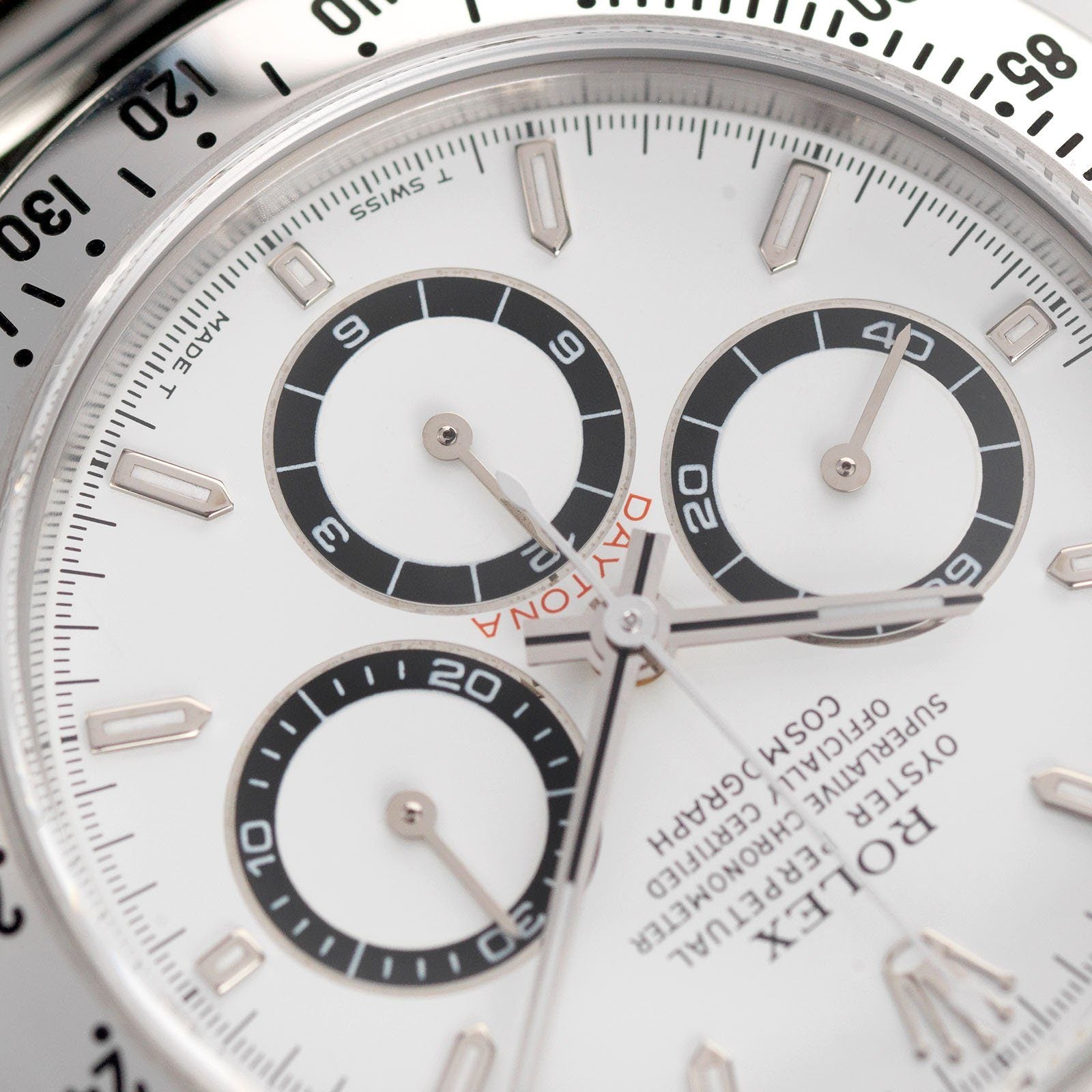 Rolex Daytona Steel 16520 White Dial