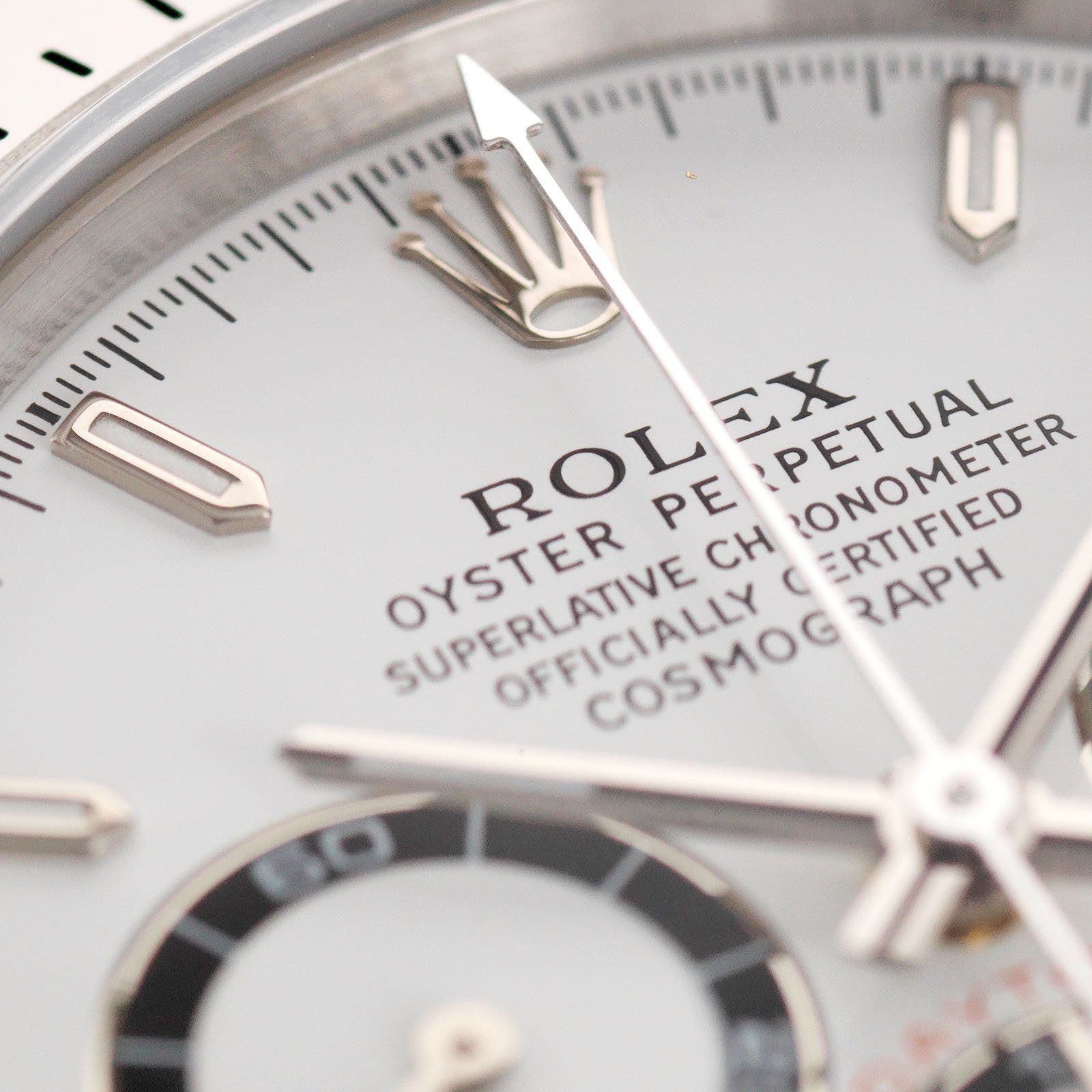 Rolex Daytona Steel 16520 White Dial
